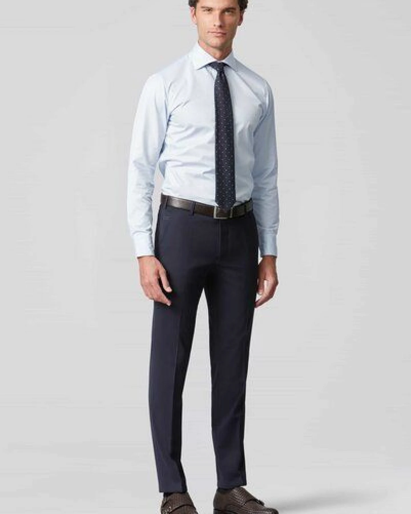 MEYER Feingabardine Bi-Stretch Chino – Ansicht 2