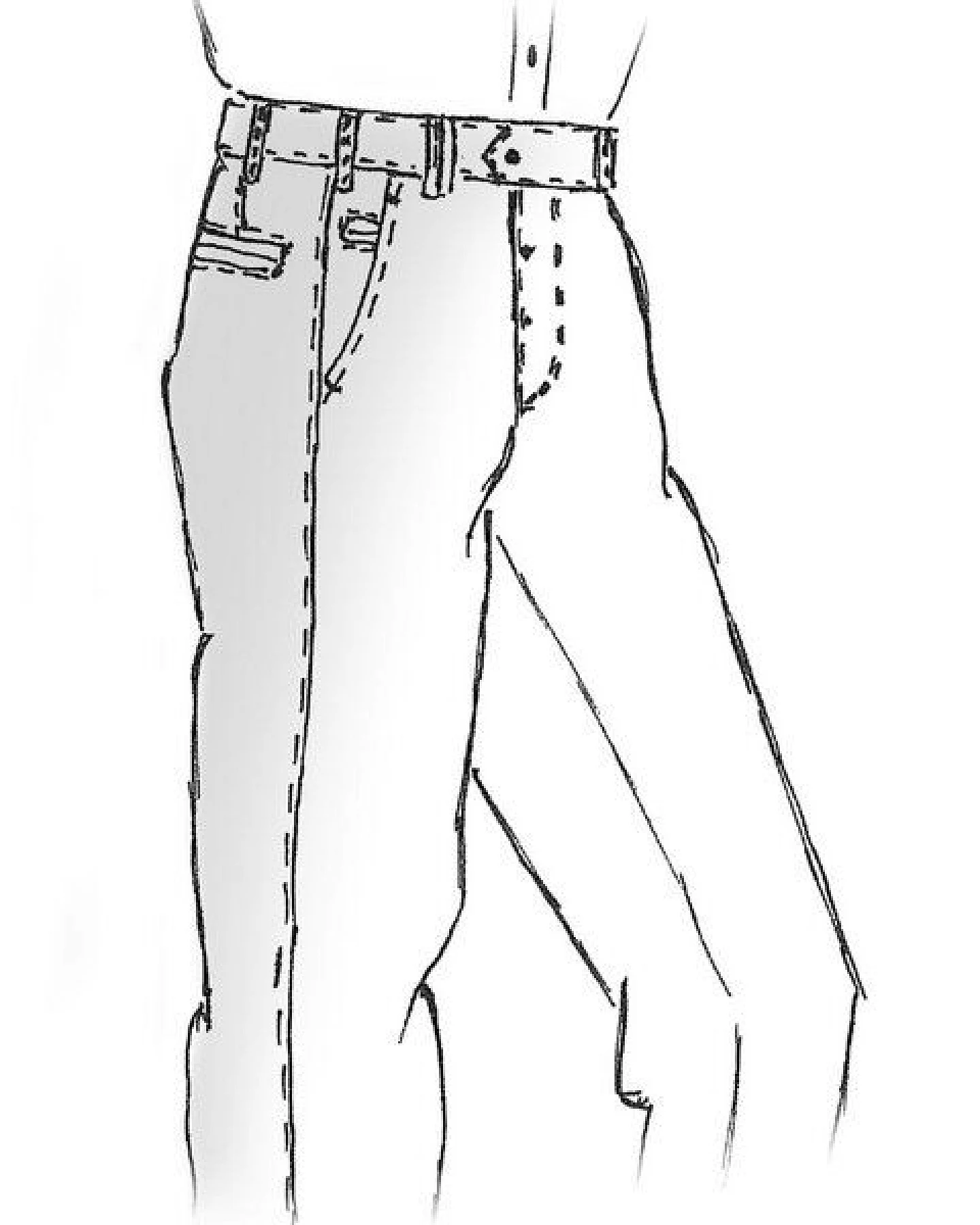 MEYER Feingabardine Bi-Stretch Chino – Ansicht 2