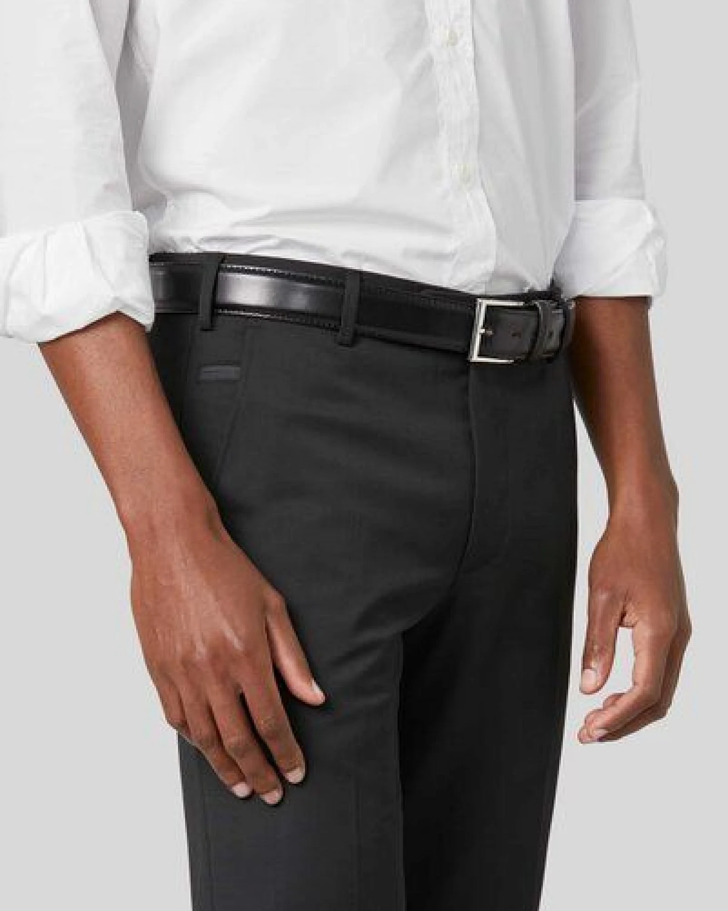 MEYER Feingabardine Bi-Stretch Chino – Ansicht 4