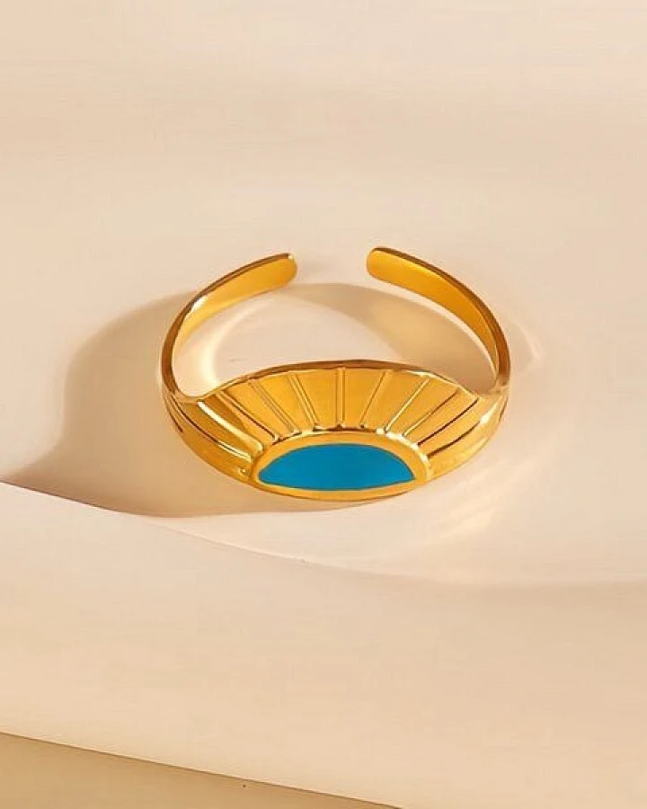 Größenverstellbarer SUNSET Ring ca. Ø 18 mm von Elektropulli