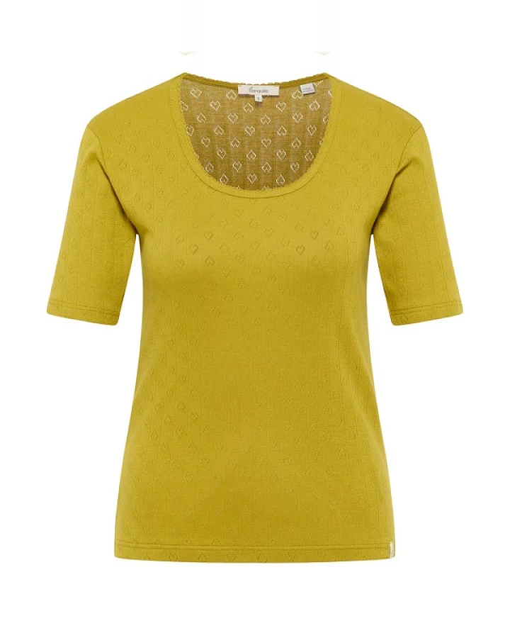 Tranquillo - Women's Jerseyshirt Camilaa - Alltagsunterwäsche Gr XS gelb