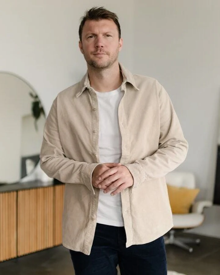 NORDLICHT Herren Cord Hemd Emil aus 100% Bio-Baumwolle