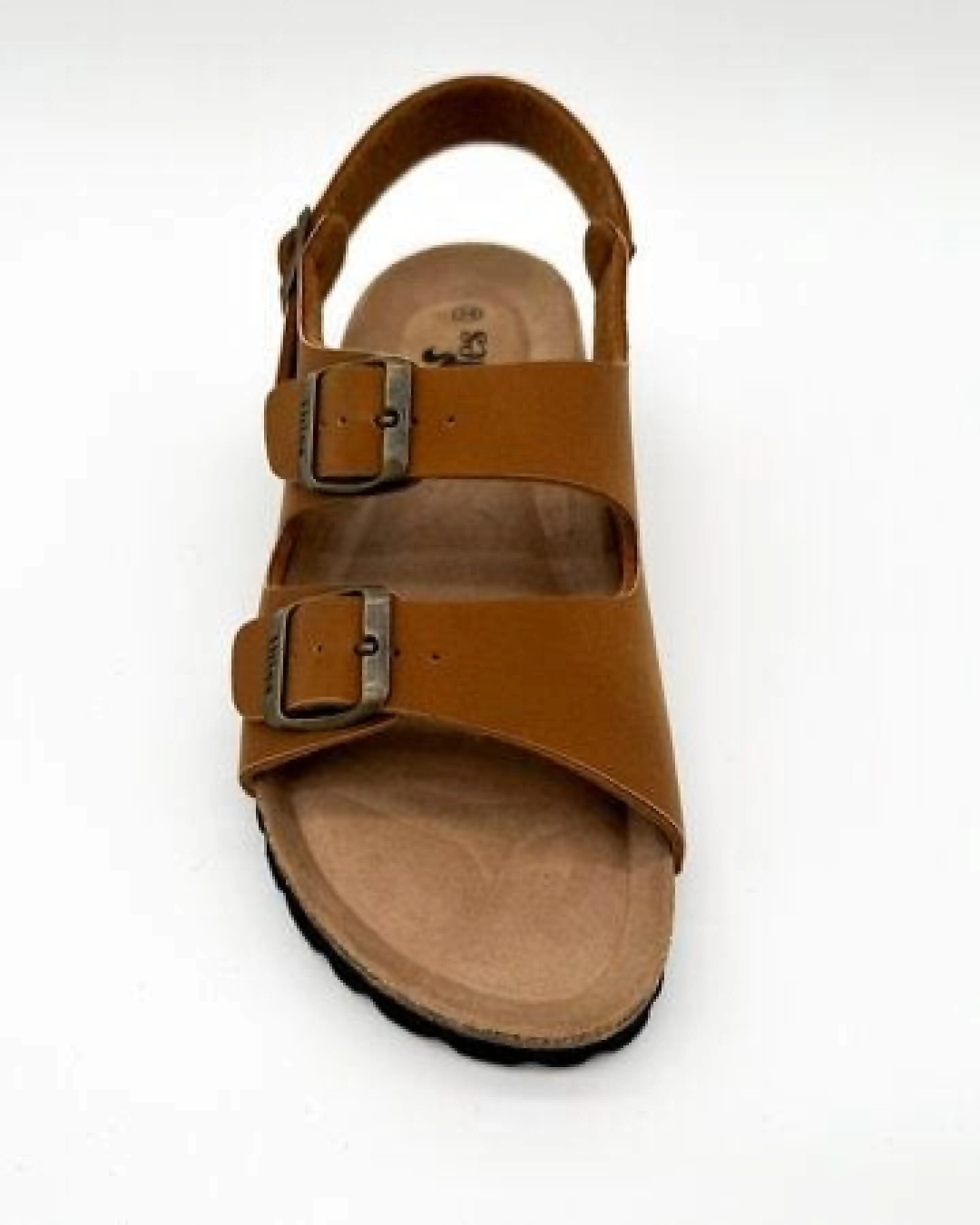Vegane thies ® Eco Bio Backstrap Sandale aus rec. PET mit Kork-Tieffussbett – Ansicht 4