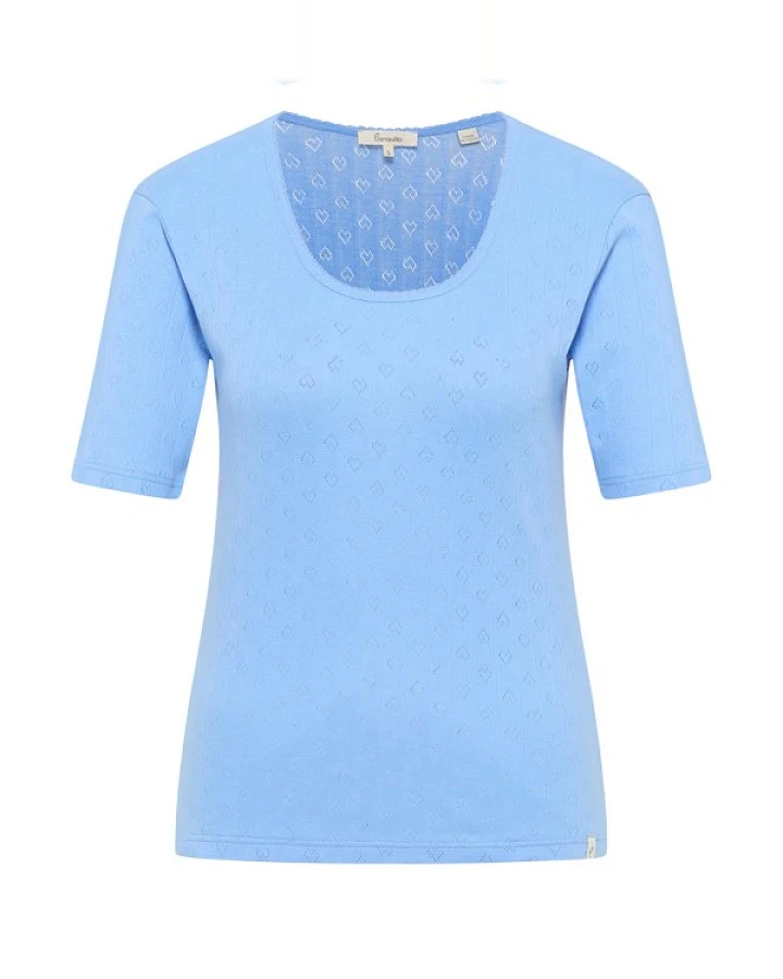 Tranquillo - Women's Jerseyshirt Camilaa - Alltagsunterwäsche Gr XS blau