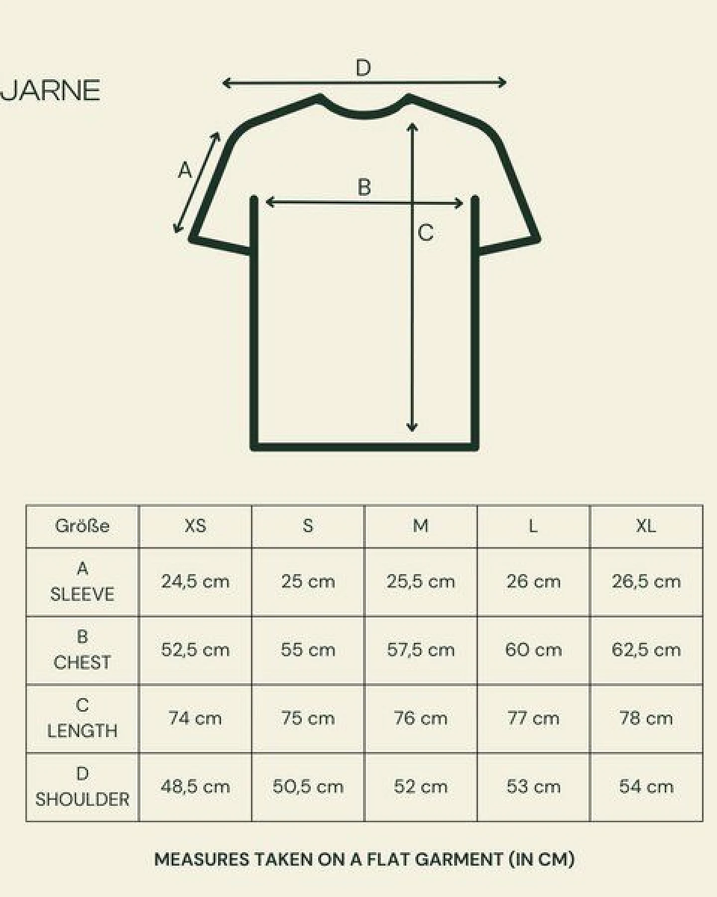 NORDLICHT Herren Heavy T-Shirt Jarne aus 100% Baumwolle – Ansicht 4