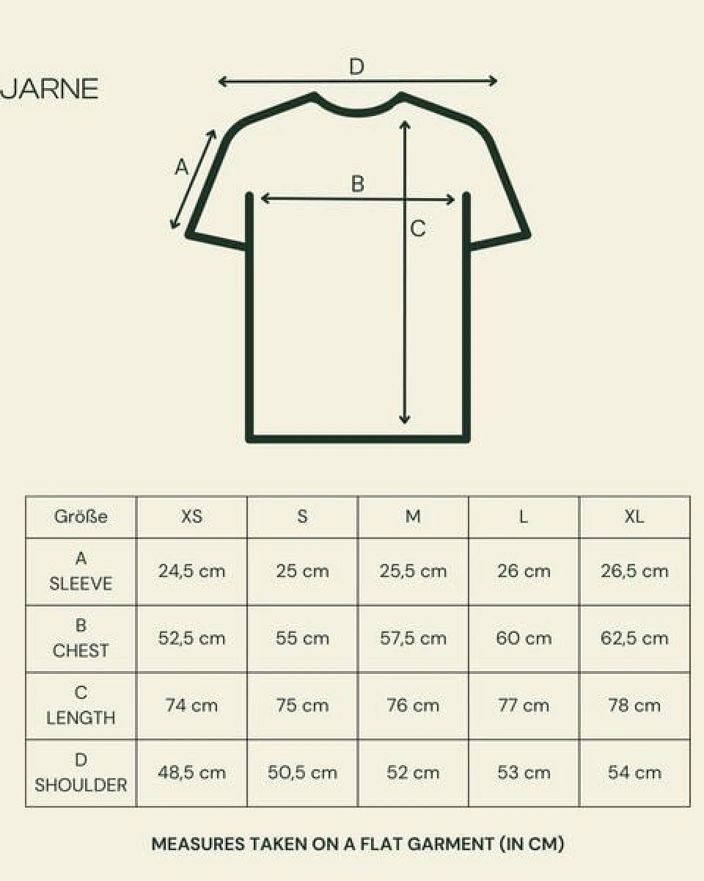NORDLICHT Herren Heavy T-Shirt Jarne aus 100% Baumwolle – Ansicht 4