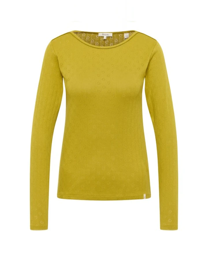 Tranquillo - Women's Jerseyshirt Coraa - Alltagsunterwäsche Gr XS gelb