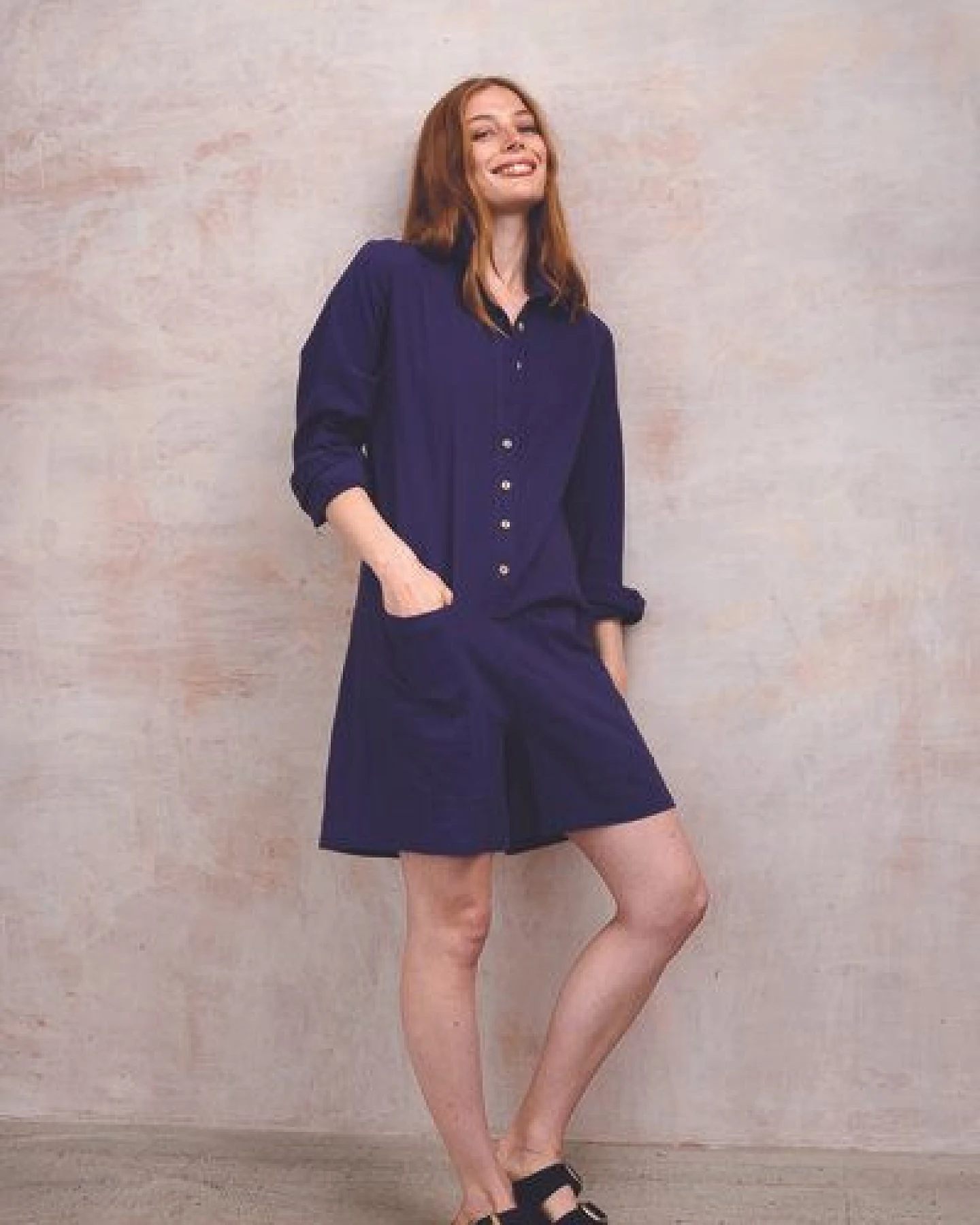 Komodo Jumpsuit aus Bio-Baumwolle Modell: Tiff – Ansicht 2