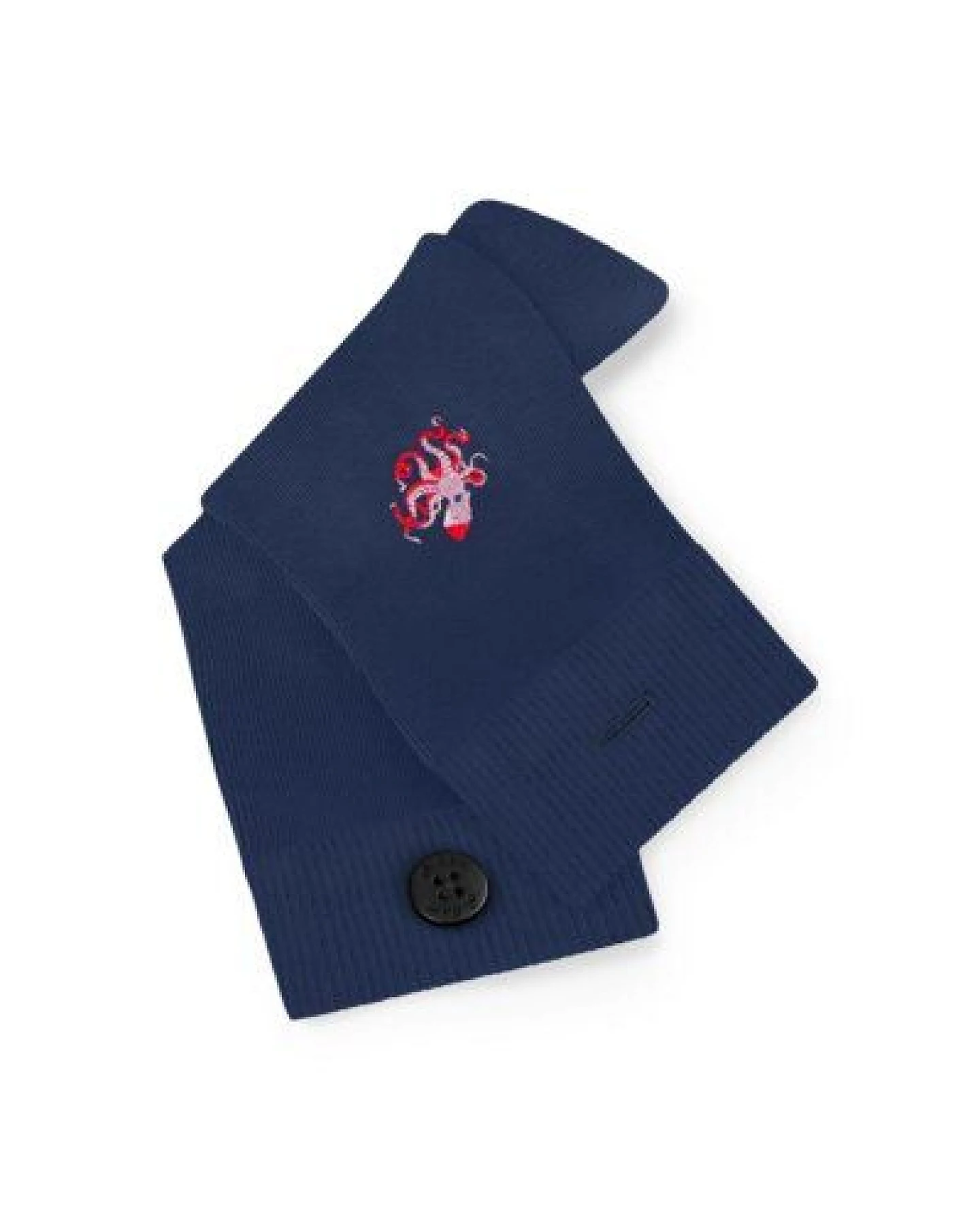A-Dam Dunkelblaue Socken Octopus – Ansicht 3