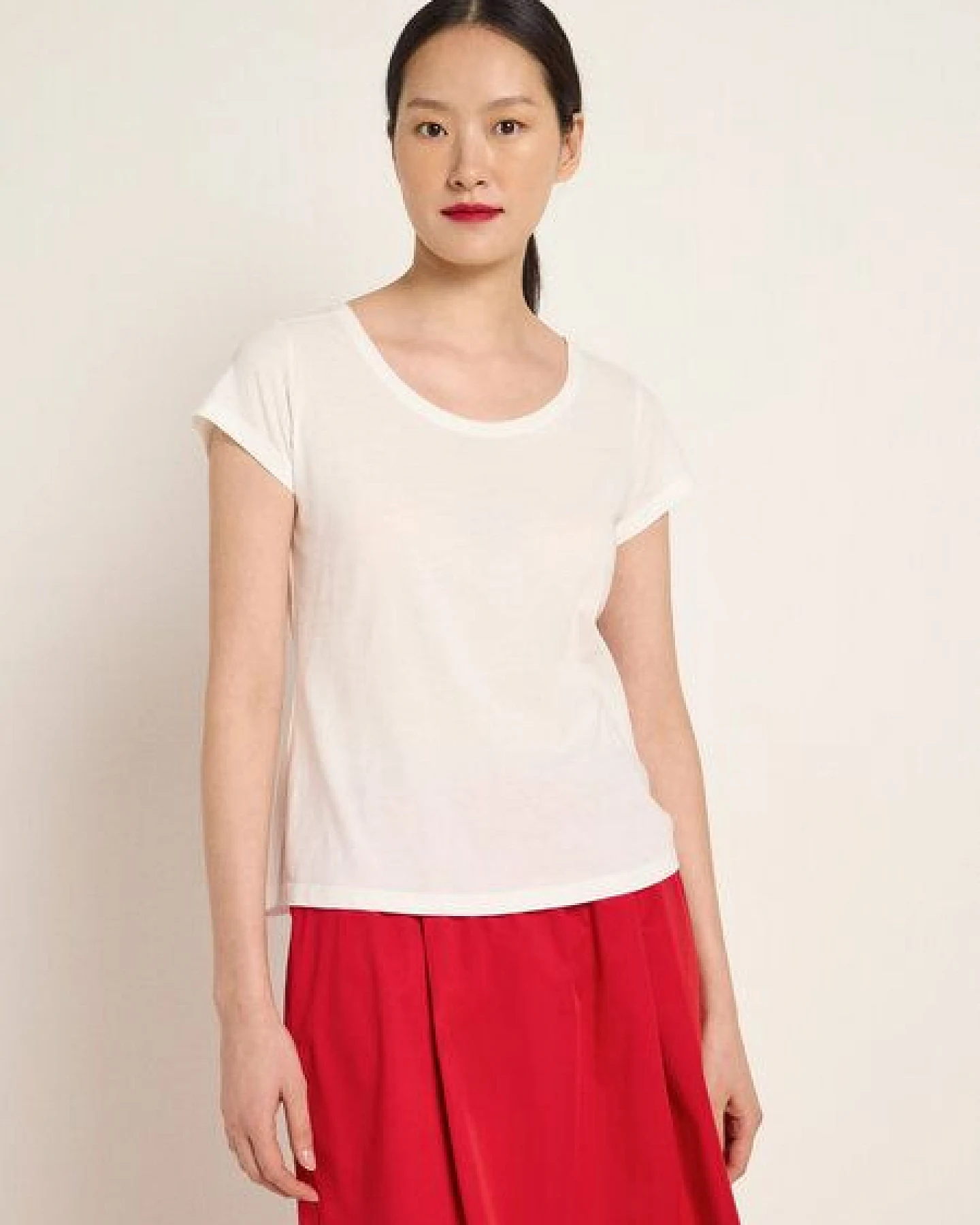 LANIUS Basic T-Shirt – Ansicht 2