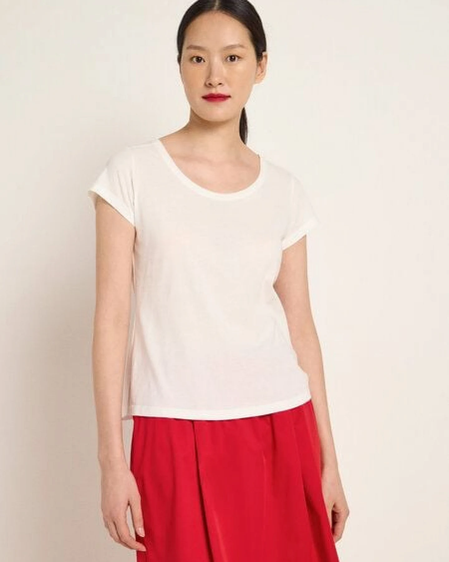 LANIUS Basic T-Shirt – Ansicht 2