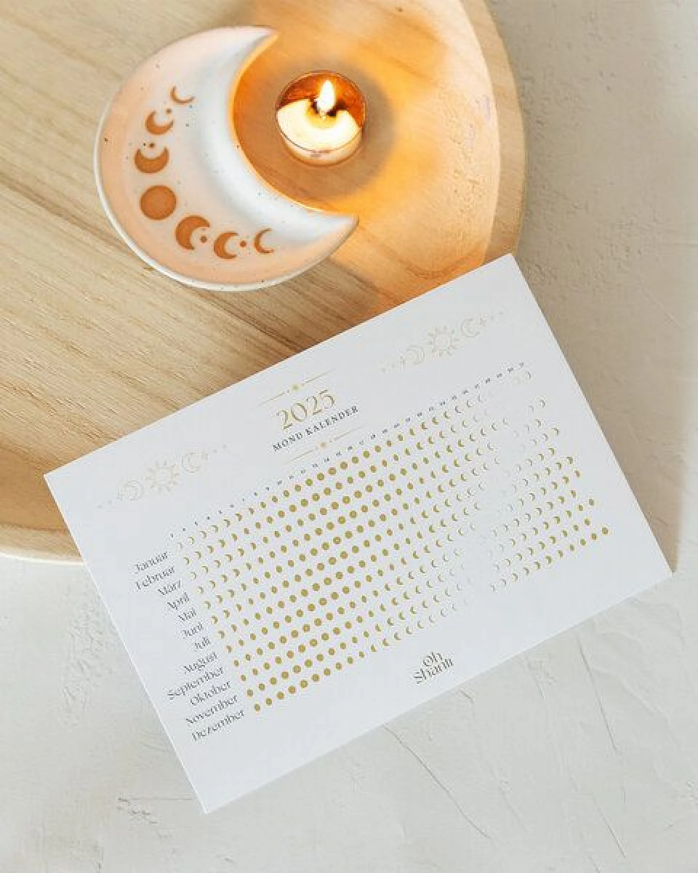 Oh Shanti Mond Kalender 2025 – Ansicht 4