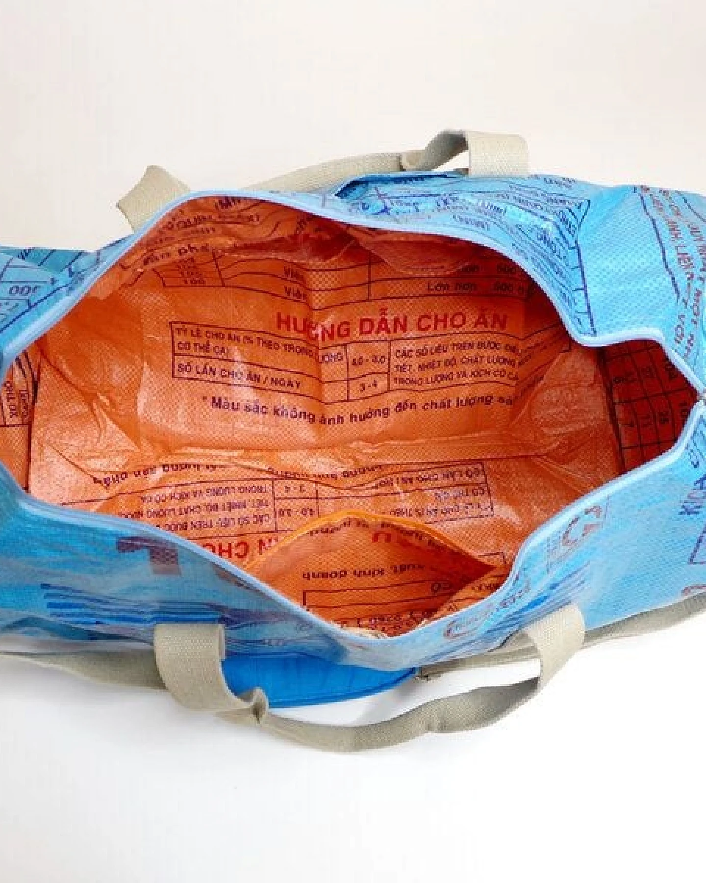 REFISHED fair fashion Tasche 'SPORTY BAG' - upcycelte Fischfuttersäcke – Ansicht 3