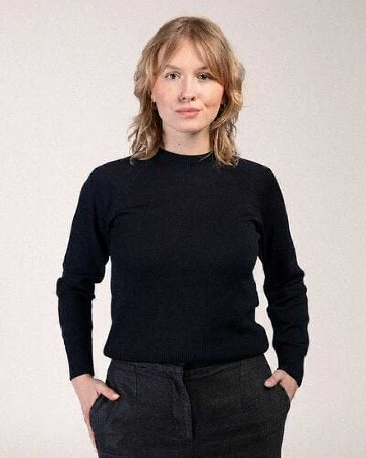 Kopyto JENOT - Klassischer Damenpullover aus 100% Merinowolle
