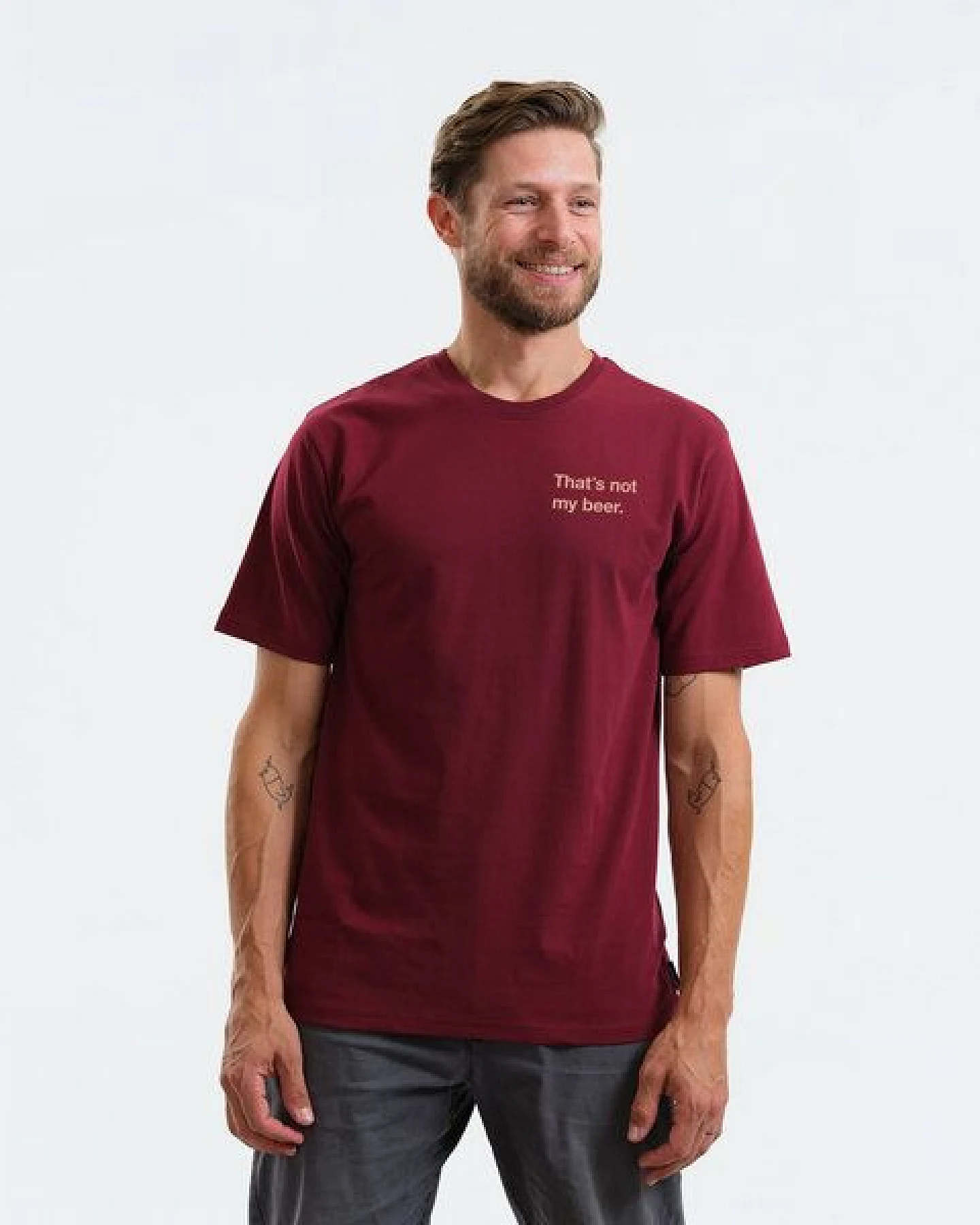 GARY MASH Shirt That's not my beer aus Biobaumwolle – Ansicht 3