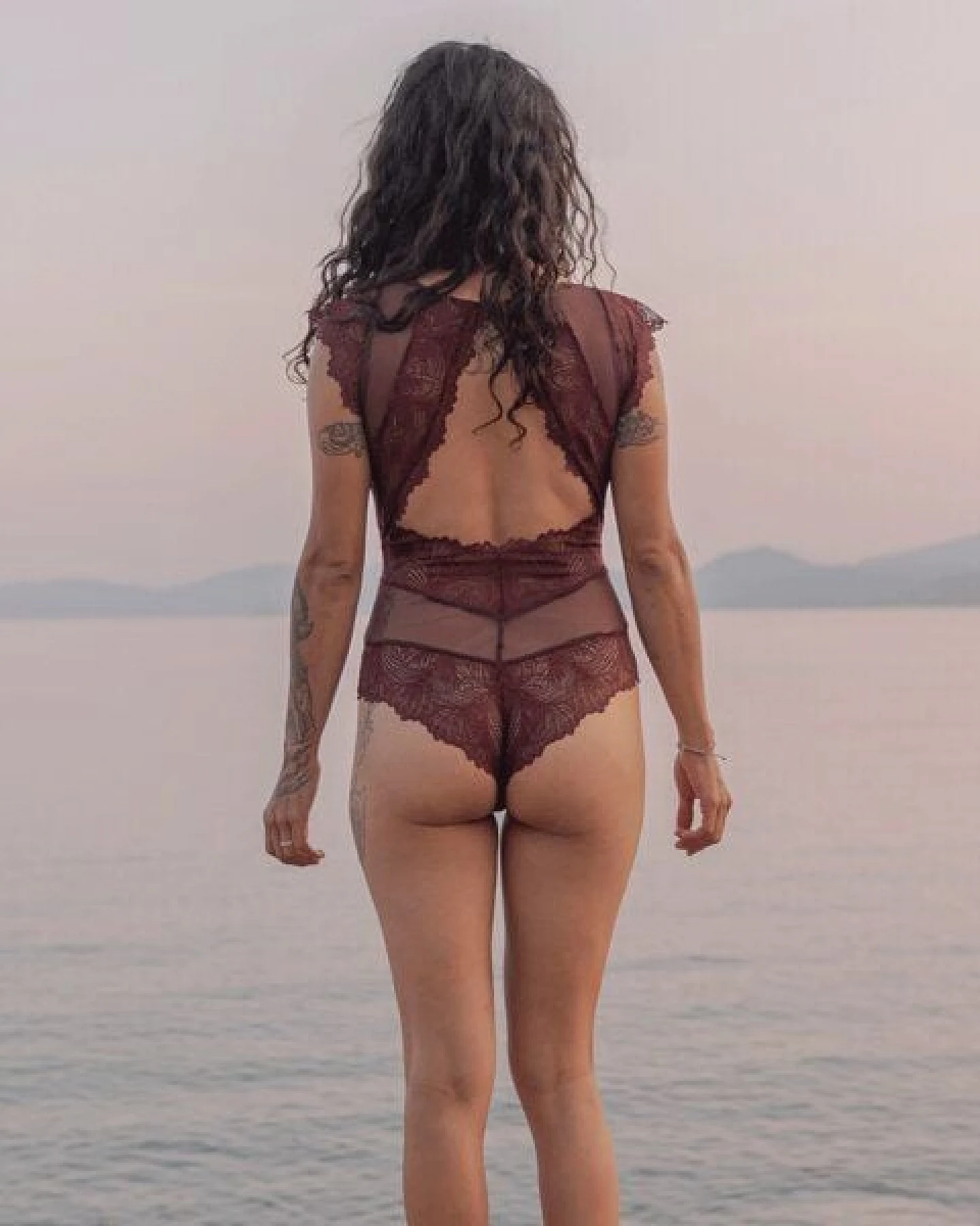 Anekdot Bodysuit Amara Plum – Ansicht 4