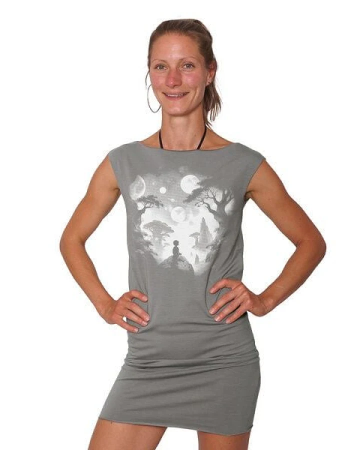 HANDGEDRUCKT "Inner Child" Bio-Kleidchen