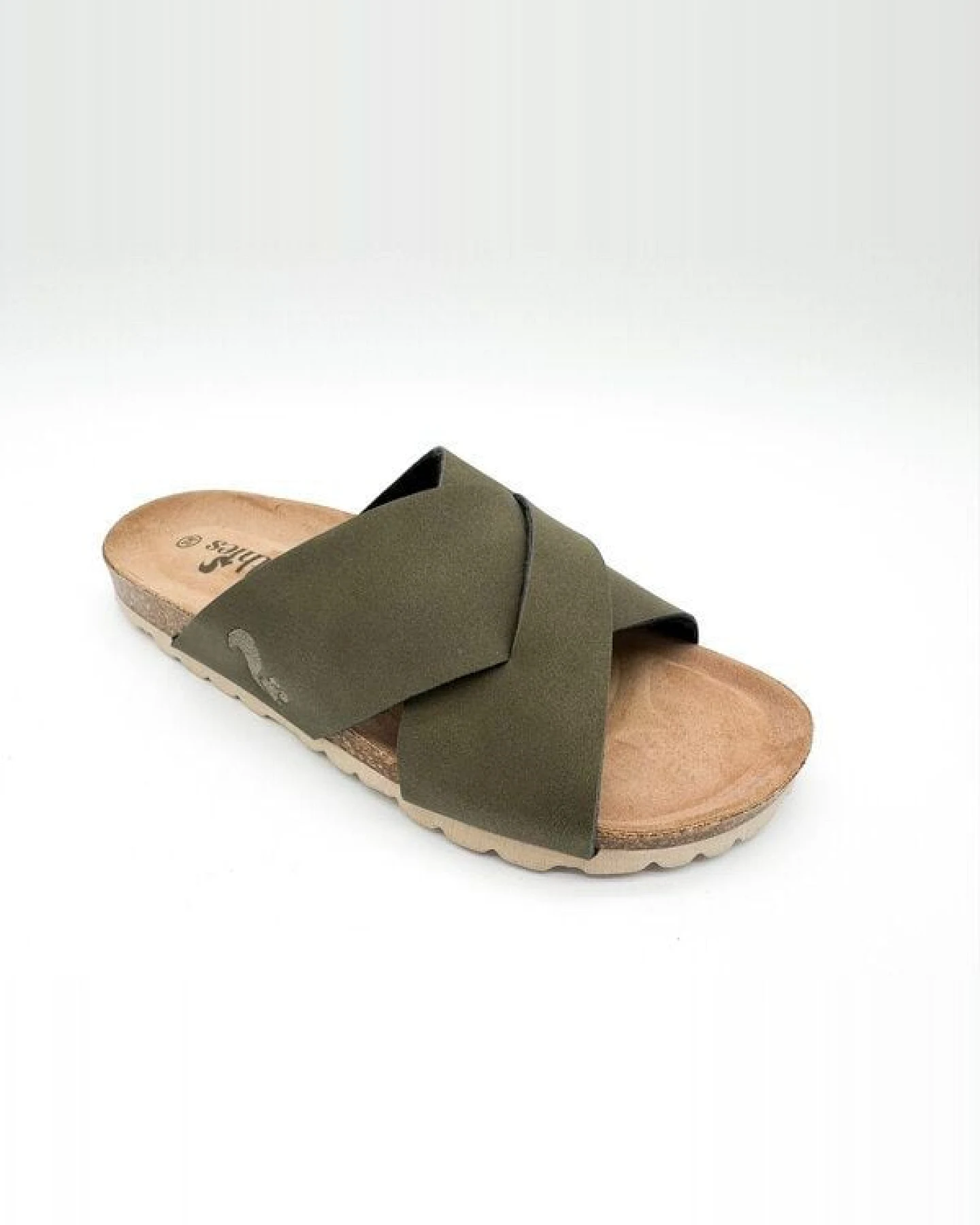 Vegane thies ® Eco Bio Cross Sandale aus rec. PET mit ergonomischem Fussbett – Ansicht 3