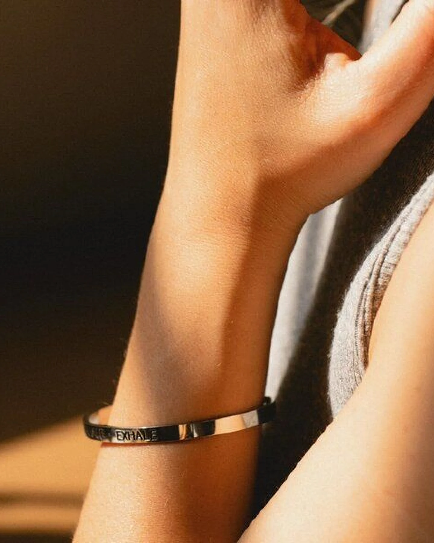 Divasya Armreif mit Gravur – Ansicht 3
