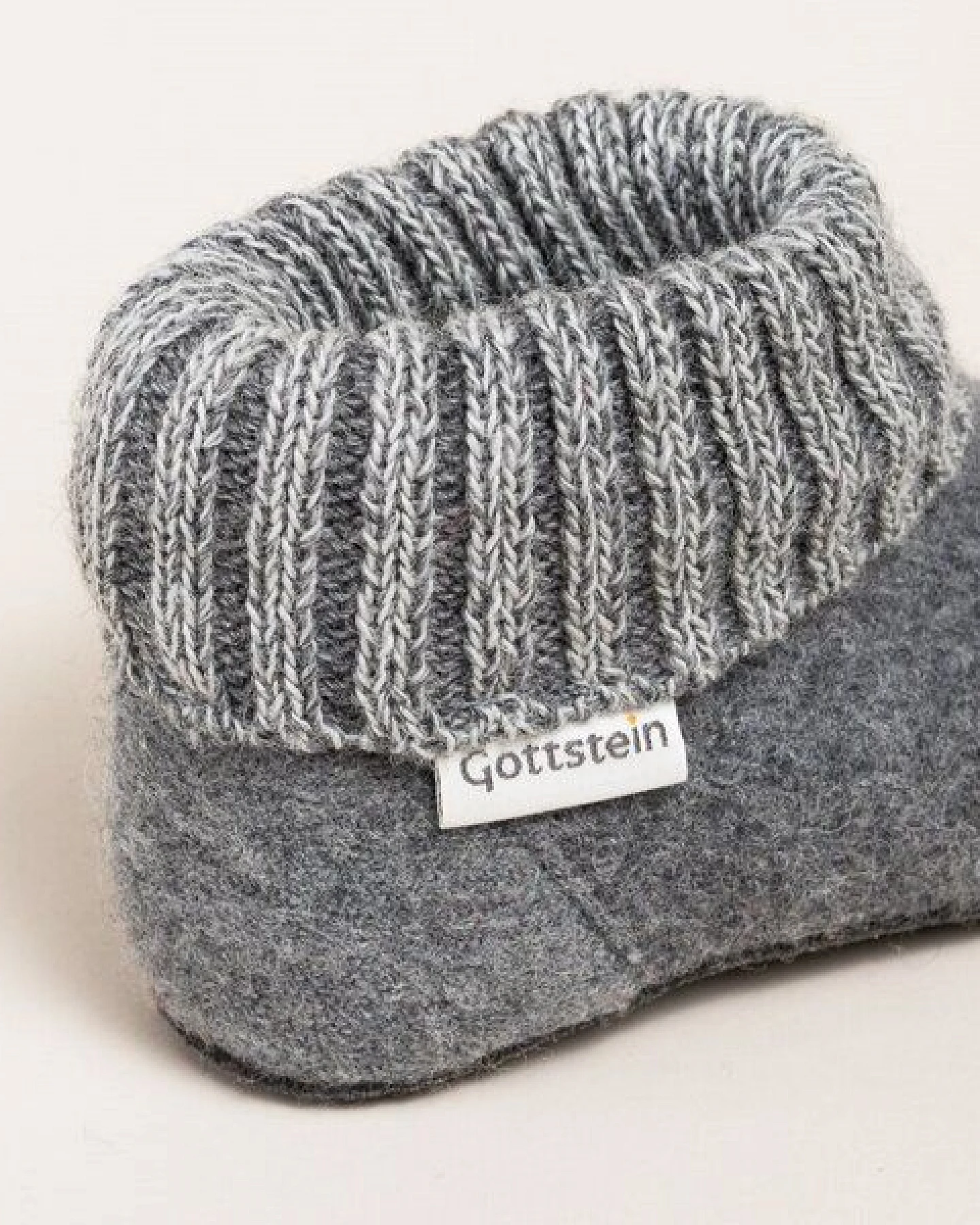 Gottstein Kinder-Hüttenschuh Alpine Boot FE - Kinderhausschuh für Mädchen & Jungen aus 100% Schurwolle – Ansicht 4