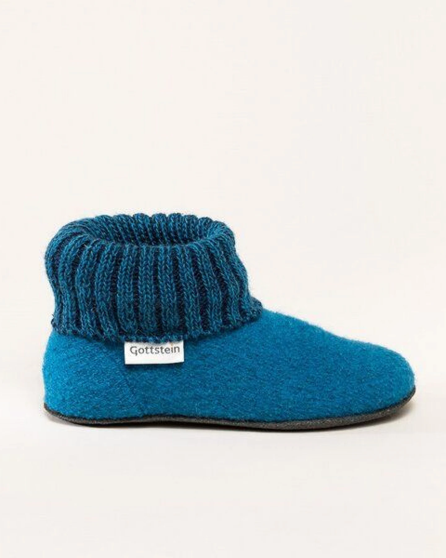 Gottstein Kinder-Hüttenschuh Alpine Boot FE - Kinderhausschuh für Mädchen & Jungen aus 100% Schurwolle – Ansicht 3