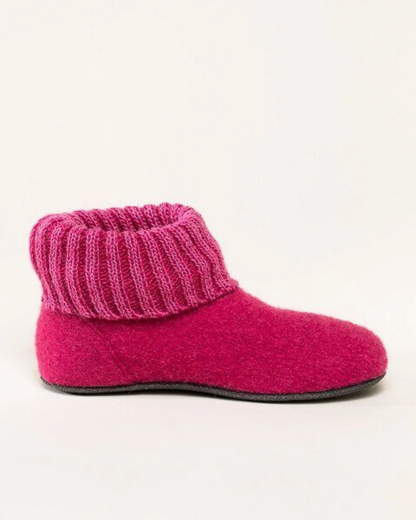 Gottstein Kinder-Hüttenschuh Alpine Boot FE - Kinderhausschuh für Mädchen & Jungen aus 100% Schurwolle – Ansicht 2