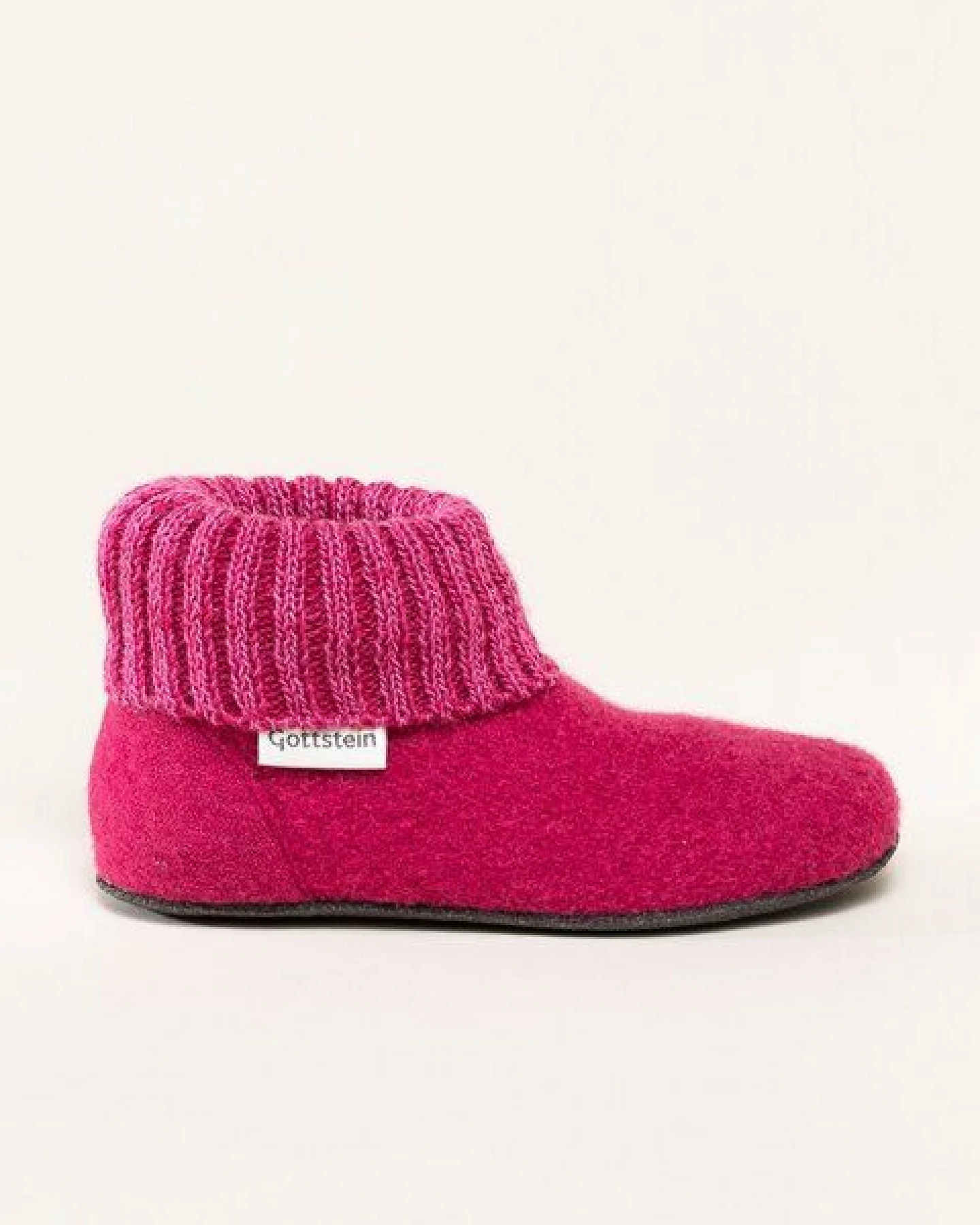 Gottstein Kinder-Hüttenschuh Alpine Boot FE - Kinderhausschuh für Mädchen & Jungen aus 100% Schurwolle – Ansicht 3