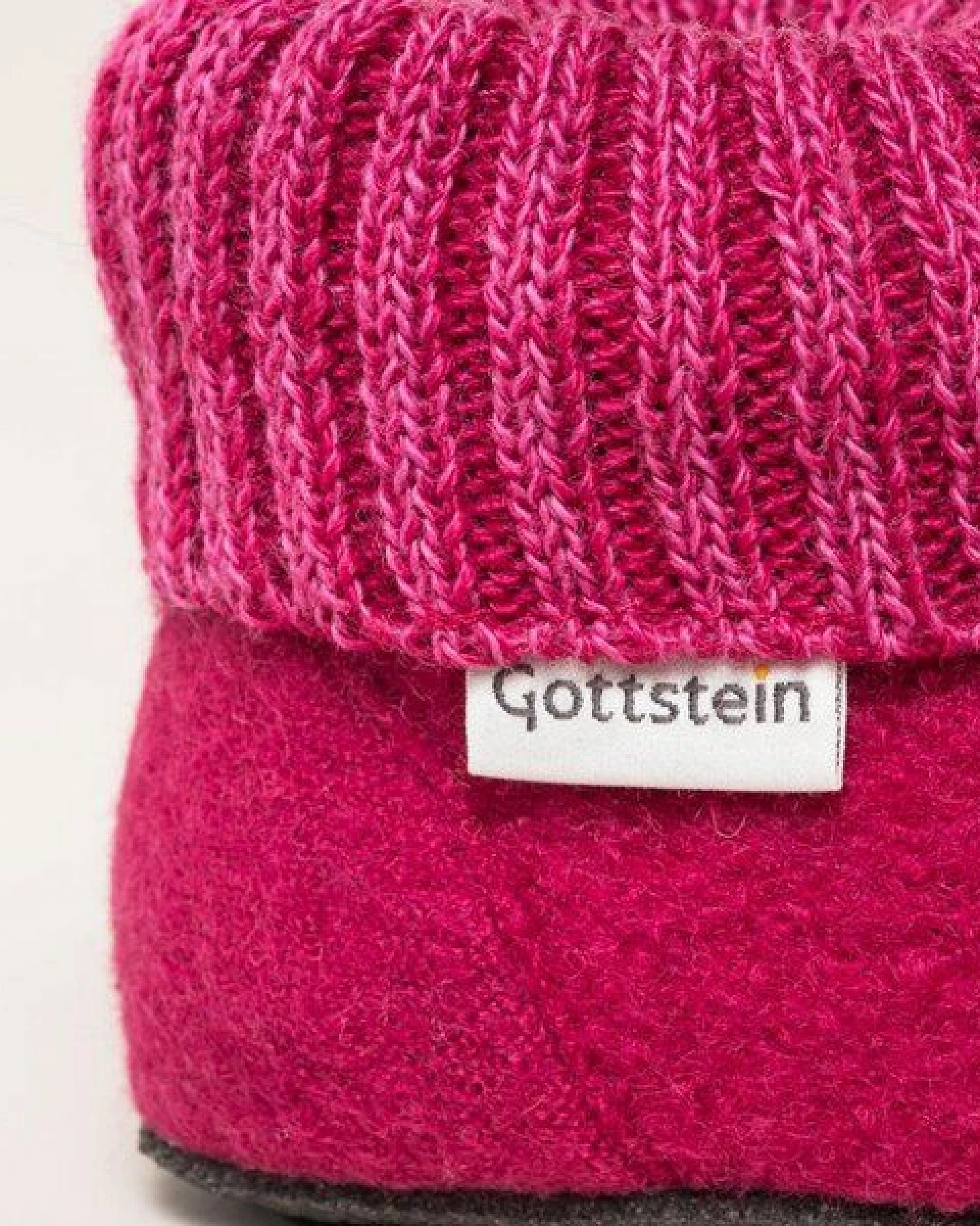 Gottstein Kinder-Hüttenschuh Alpine Boot FE - Kinderhausschuh für Mädchen & Jungen aus 100% Schurwolle – Ansicht 4
