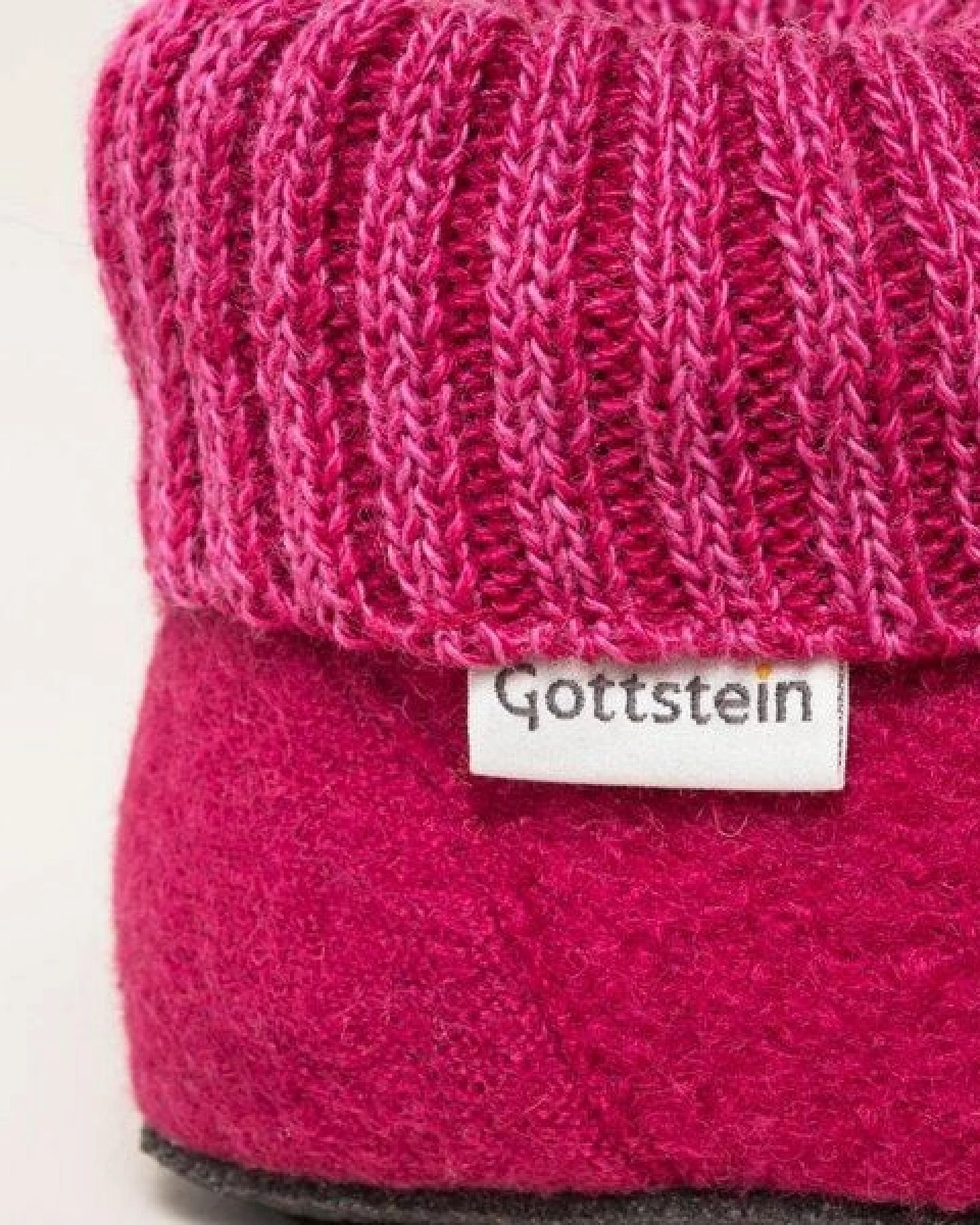 Gottstein Kinder-Hüttenschuh Alpine Boot FE - Kinderhausschuh für Mädchen & Jungen aus 100% Schurwolle – Ansicht 4