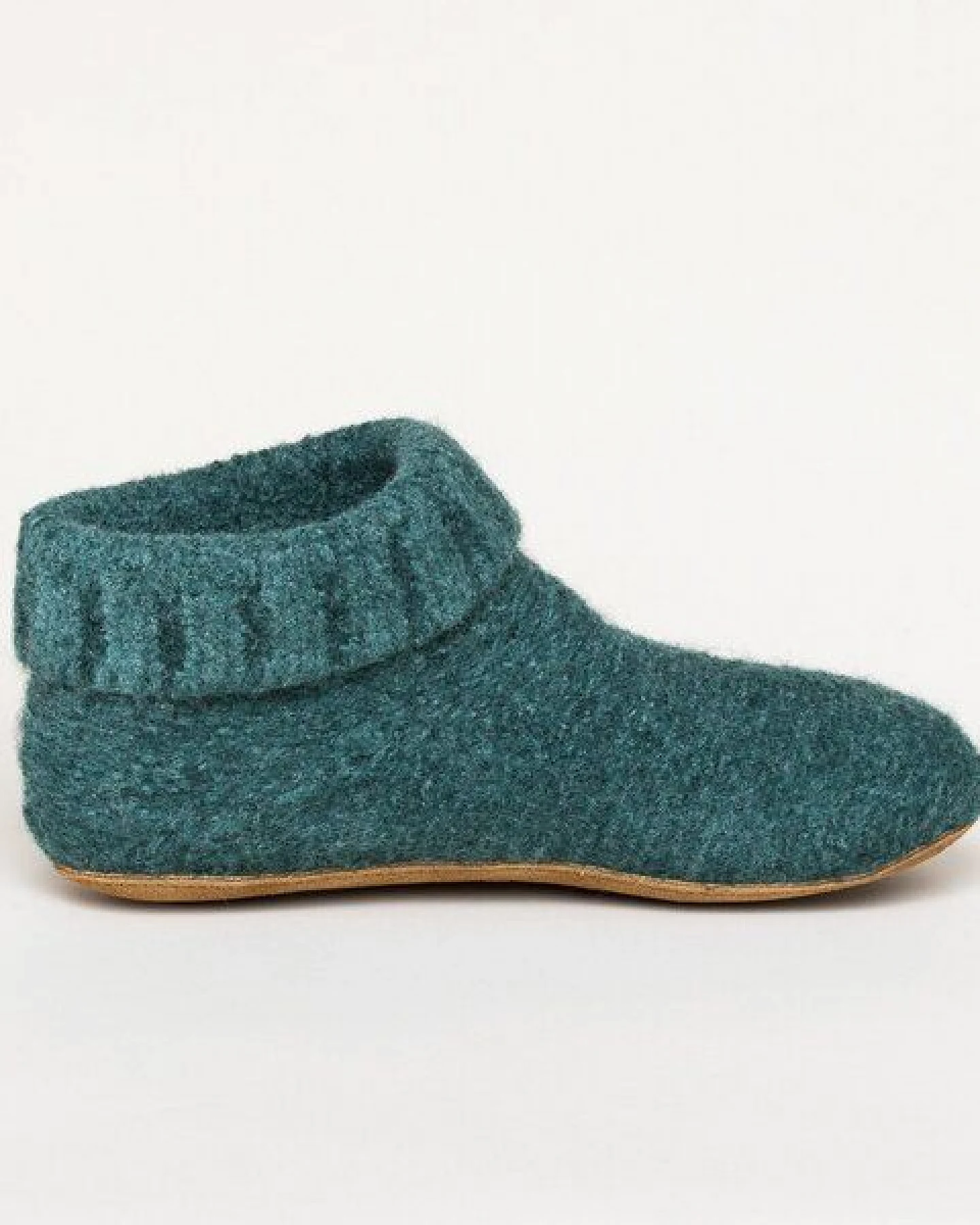Gottstein Hüttenschuh Knit Boot aus 100% Schurwolle - Filz-Hausschuh made in Tirol – Ansicht 3