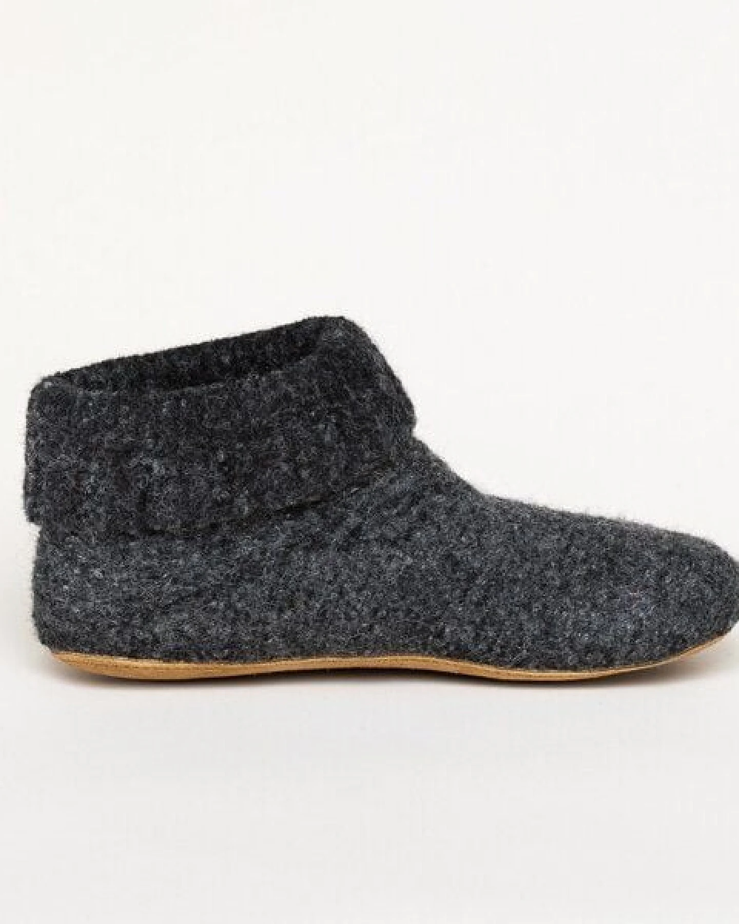 Gottstein Hüttenschuh Knit Boot aus 100% Schurwolle - Filz-Hausschuh made in Tirol – Ansicht 3