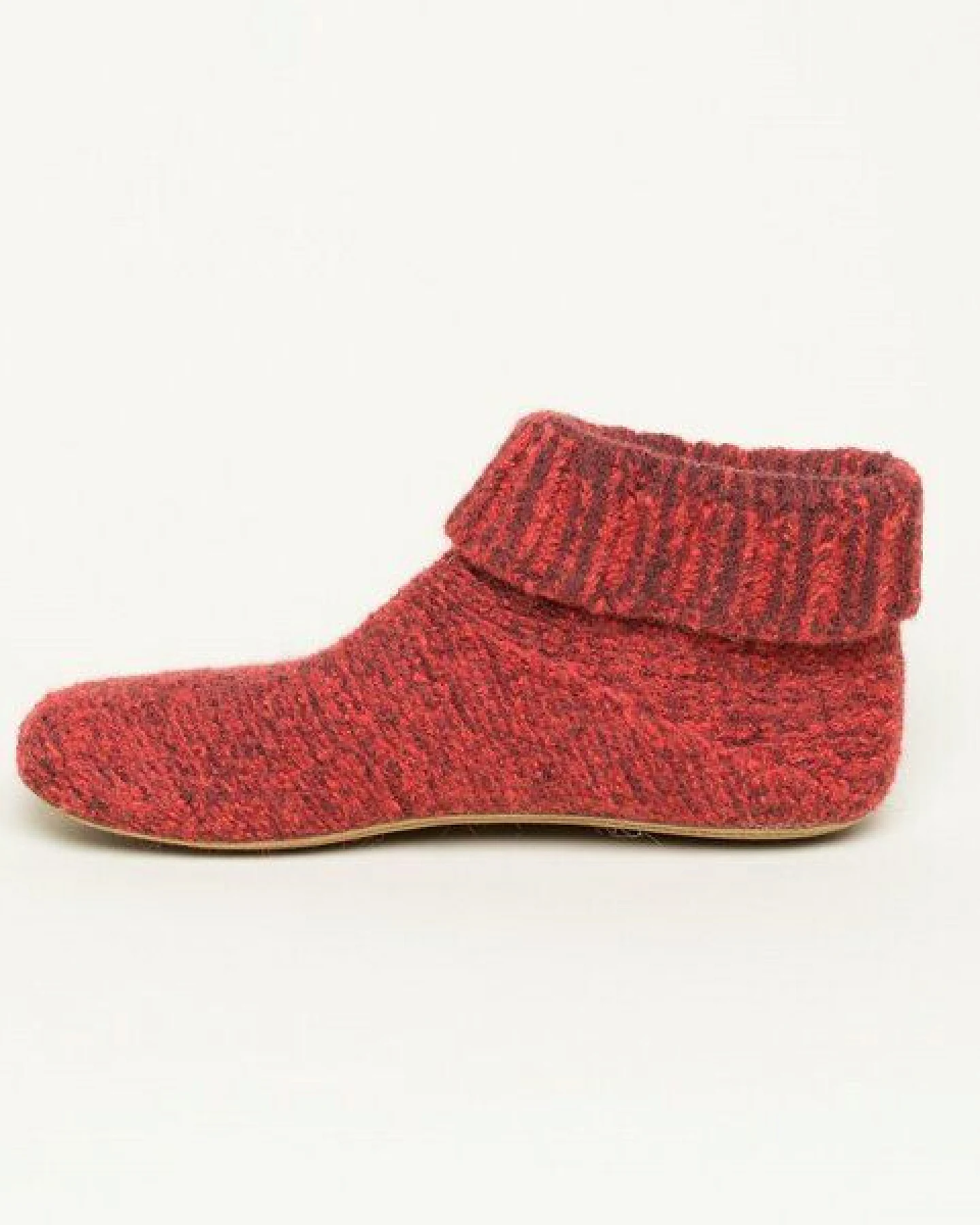 Gottstein Hüttenschuh Knit Boot aus 100% Schurwolle - Filz-Hausschuh made in Tirol – Ansicht 3