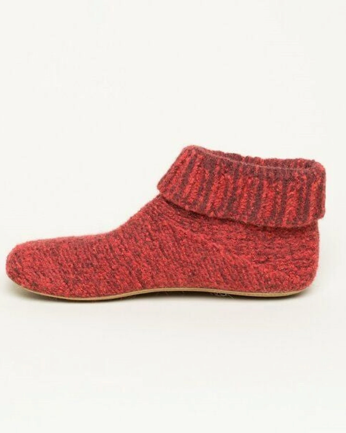 Gottstein Hüttenschuh Knit Boot aus 100% Schurwolle - Filz-Hausschuh made in Tirol – Ansicht 4