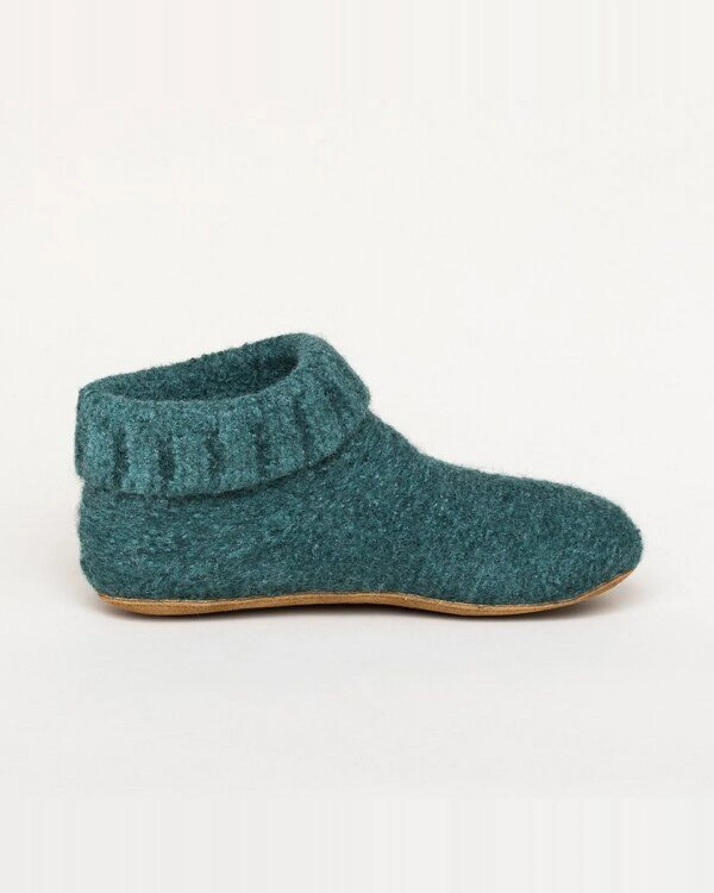 Gottstein Hüttenschuh Knit Boot aus 100% Schurwolle - Filz-Hausschuh made in Tirol – Ansicht 3