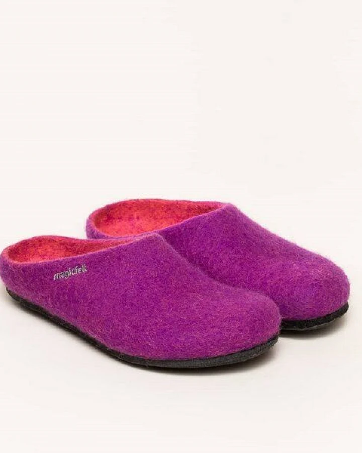 Magicfelt Filz-Hausschuh 709 aus 100% Merino-Wolle
