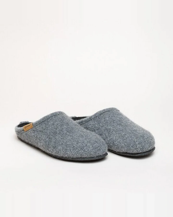 Gottstein Filz-Hausschuh ALP-COMFORT-FE - Damen & Herren Pantoffel aus 100% Schurwolle mit Komfort-Einlagesohle
