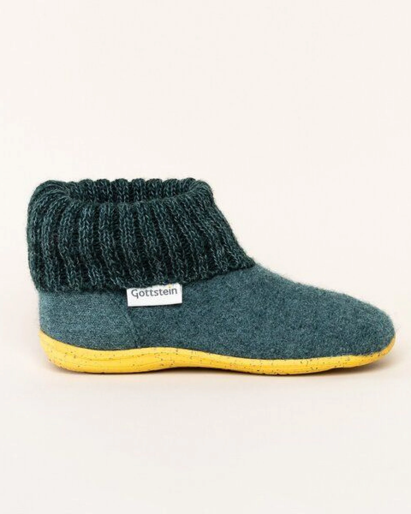 Gottstein Kinder Hüttenschuh Alpine Boot RU - Aus reiner Bio-Schafwolle für Jungen & Mädchen mit Gummisohle - Hausschuh Made in Tirol – Ansicht 3