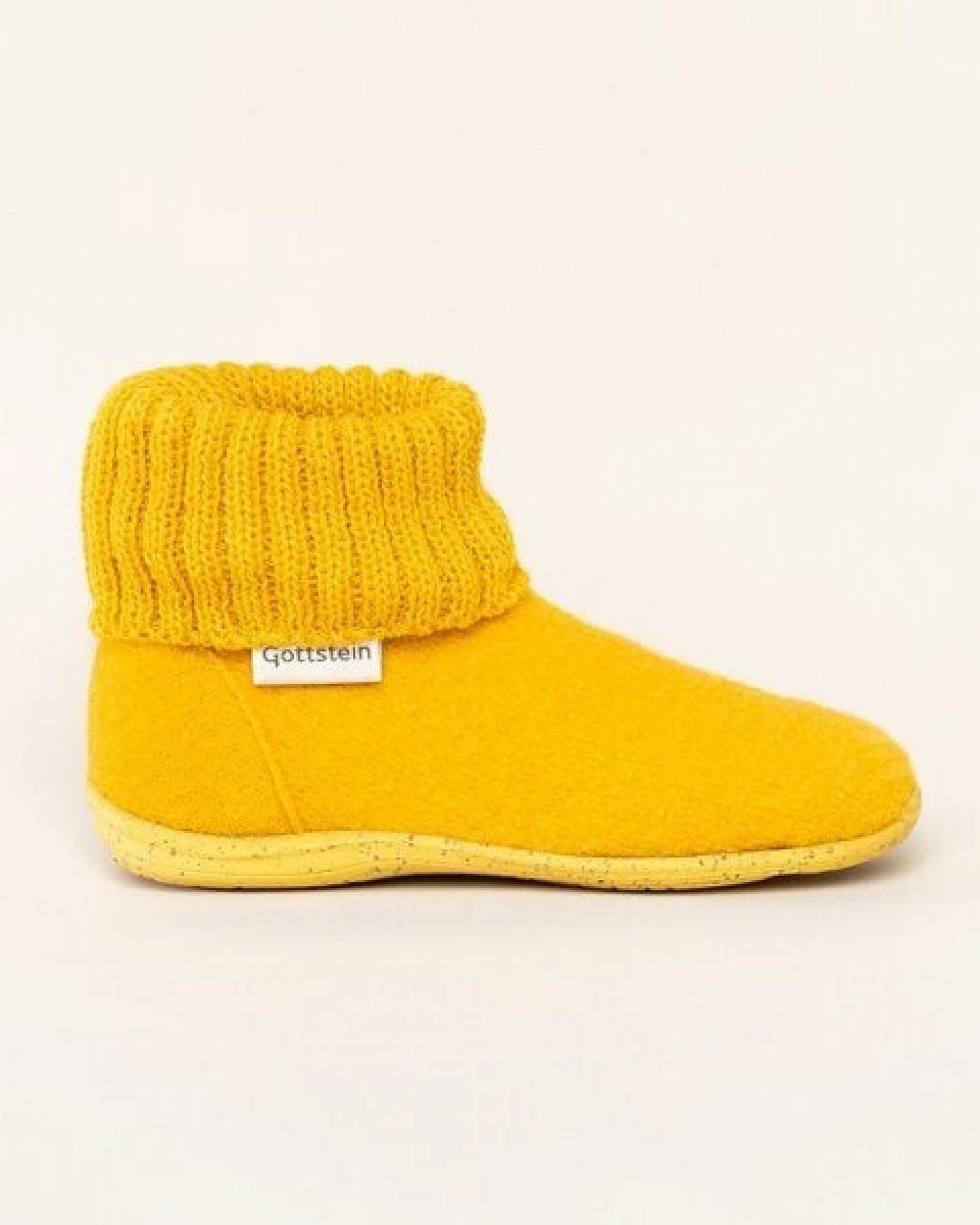 Gottstein Kinder Hüttenschuh Alpine Boot RU - Aus reiner Bio-Schafwolle für Jungen & Mädchen mit Gummisohle - Hausschuh Made in Tirol – Ansicht 3