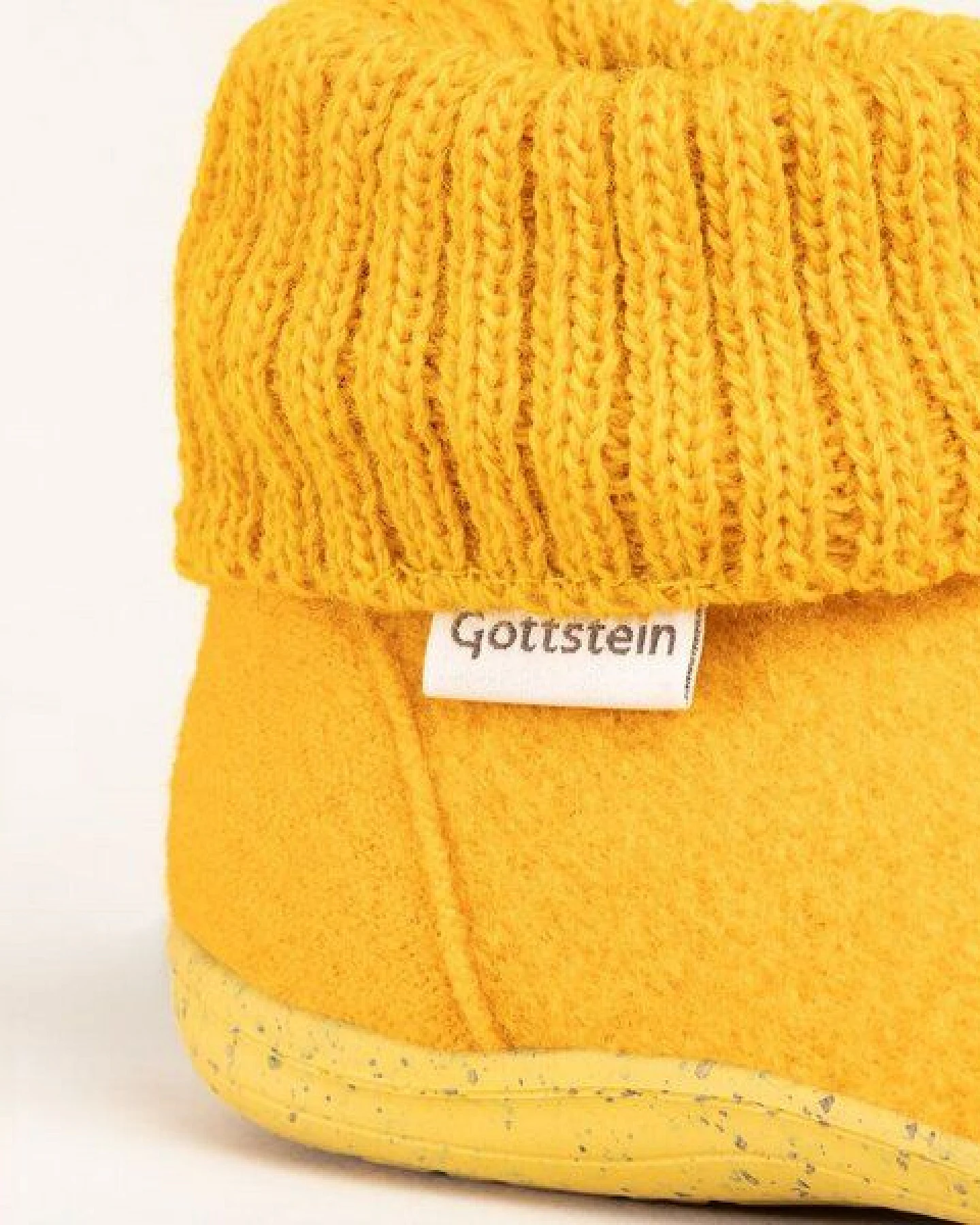 Gottstein Kinder Hüttenschuh Alpine Boot RU - Aus reiner Bio-Schafwolle für Jungen & Mädchen mit Gummisohle - Hausschuh Made in Tirol – Ansicht 4