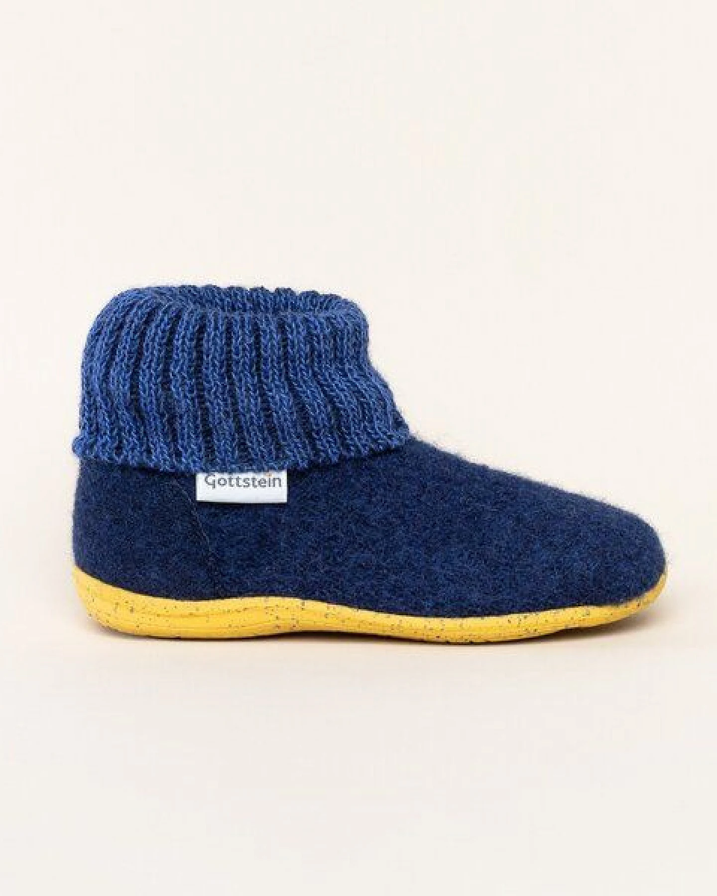 Gottstein Kinder Hüttenschuh Alpine Boot RU - Aus reiner Bio-Schafwolle für Jungen & Mädchen mit Gummisohle - Hausschuh Made in Tirol – Ansicht 3