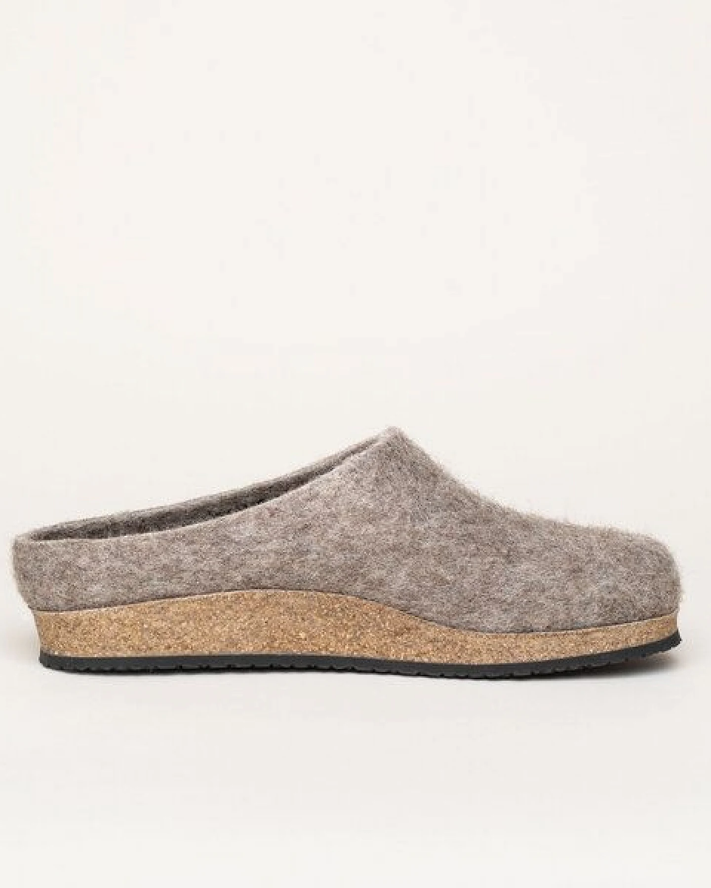 Stegmann Filzclog 108 Natur aus 100% seltenen Wollen - Hausschuhe für Damen & Herren - Pantoffeln mit Kork Sohle – Ansicht 3