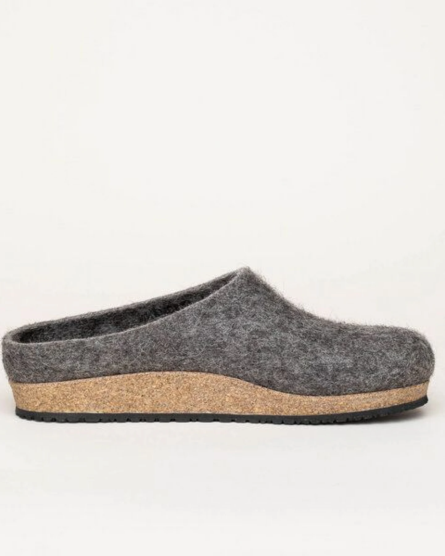 Stegmann Filzclog 108 Natur aus 100% seltenen Wollen - Hausschuhe für Damen & Herren - Pantoffeln mit Kork Sohle – Ansicht 3