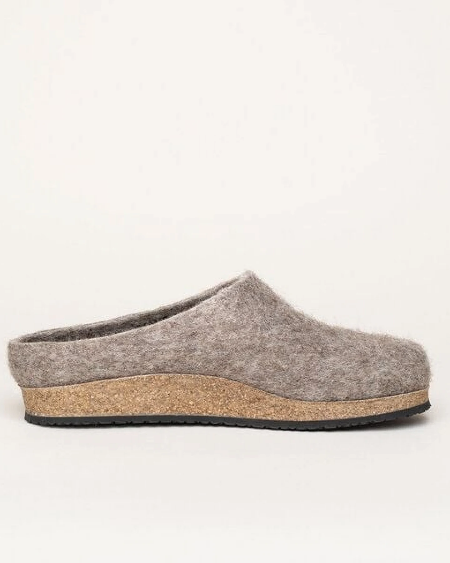 Stegmann Filzclog 108 Natur aus 100% seltenen Wollen - Hausschuhe für Damen & Herren - Pantoffeln mit Kork Sohle – Ansicht 3
