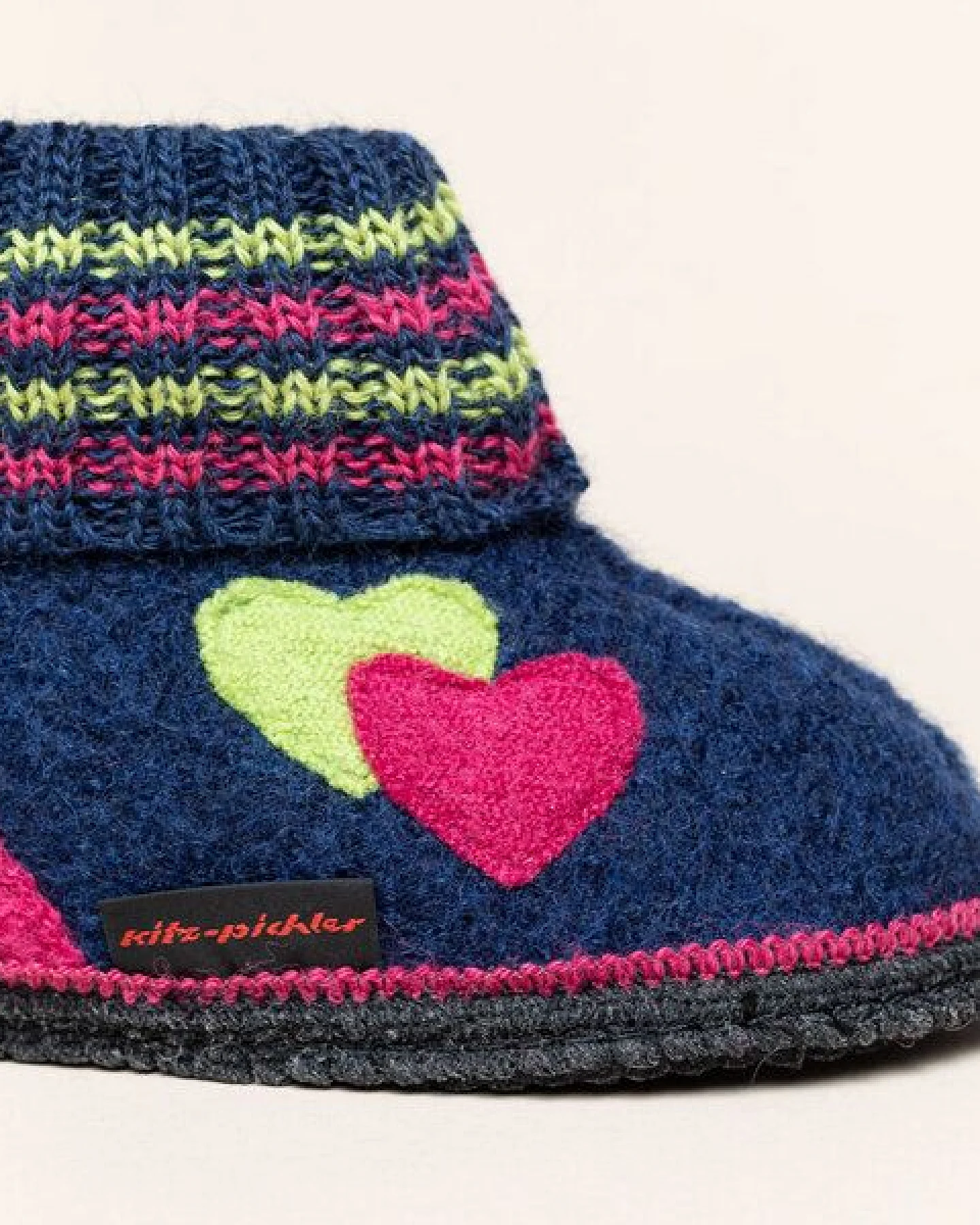 Kitz-Pichler Hüttenschuhe Kauns Doppelherz – Ansicht 4