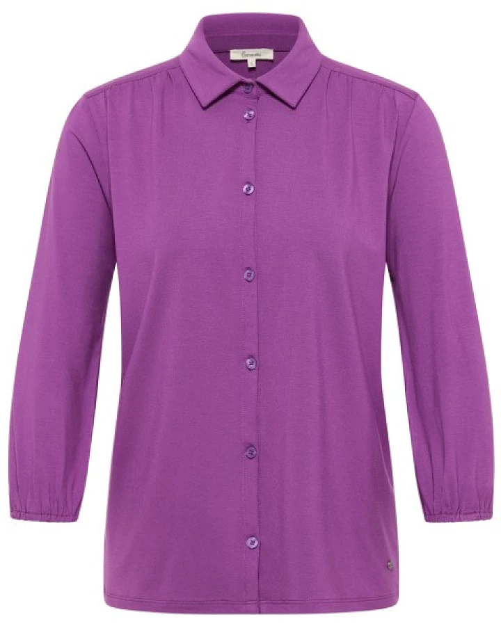 Tranquillo - Women's Jerseybluse Kaaty - Kleid Gr M lila