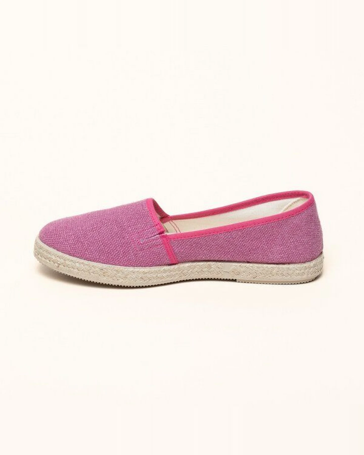 Gottstein Camping Linen-Espadrille aus GRS zertifizierten Leinen für Damen - Nachhaltiger Sommerschuh mit Gummisohle – Ansicht 2