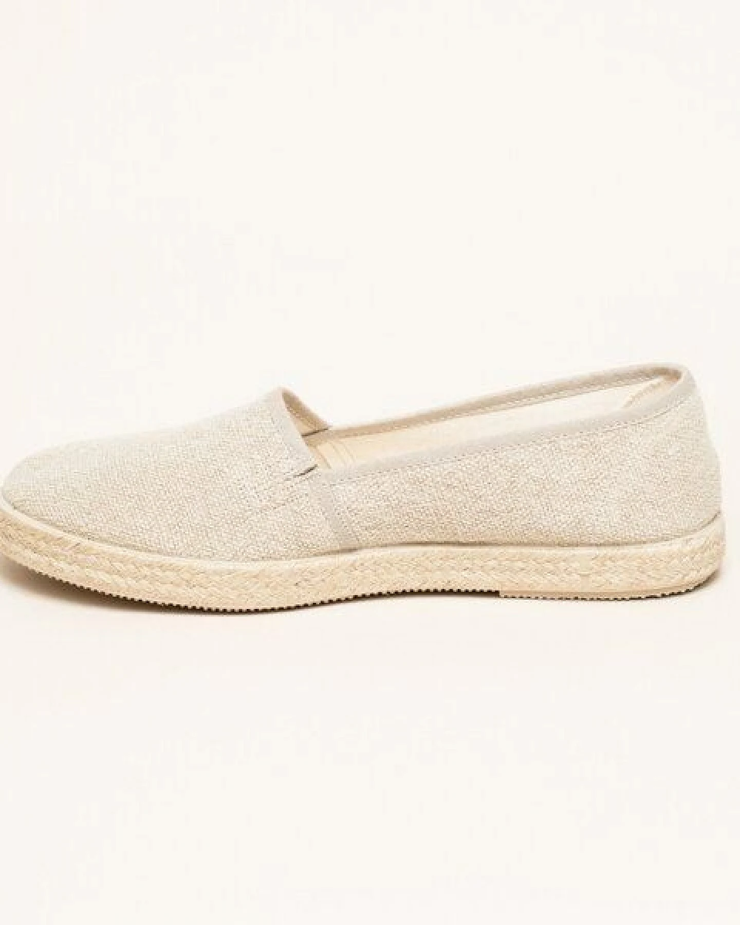 Gottstein Camping Linen-Espadrille aus GRS zertifizierten Leinen für Damen - Nachhaltiger Sommerschuh mit Gummisohle – Ansicht 3