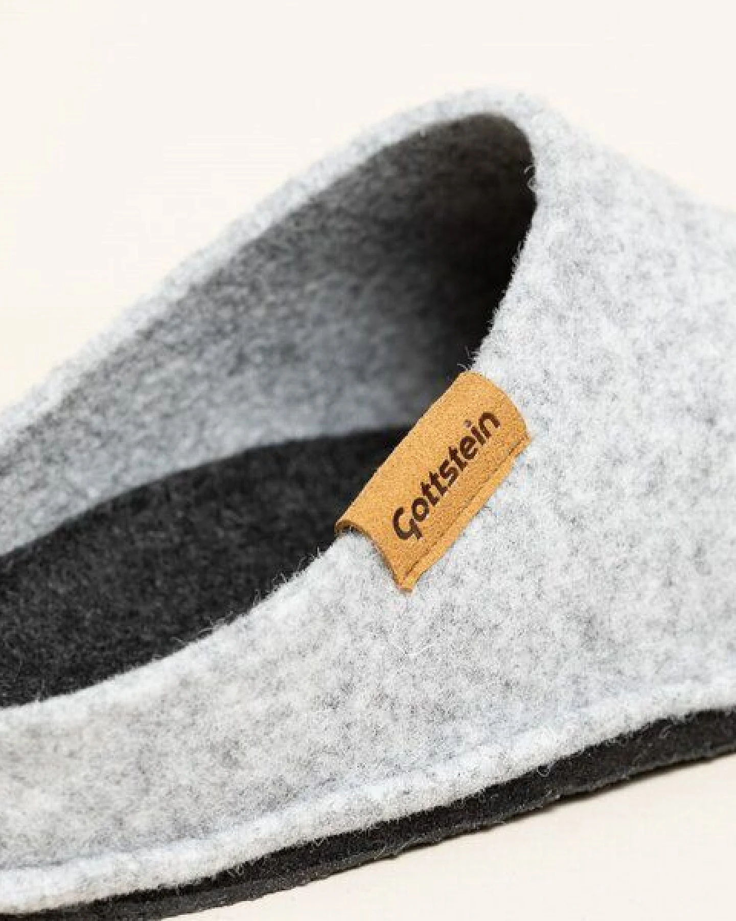 Gottstein Classic CO Pantoffel für Damen & Herren - Hausschuh aus 100% Schurwolle mit Komfort-Einlagesohle – Ansicht 3
