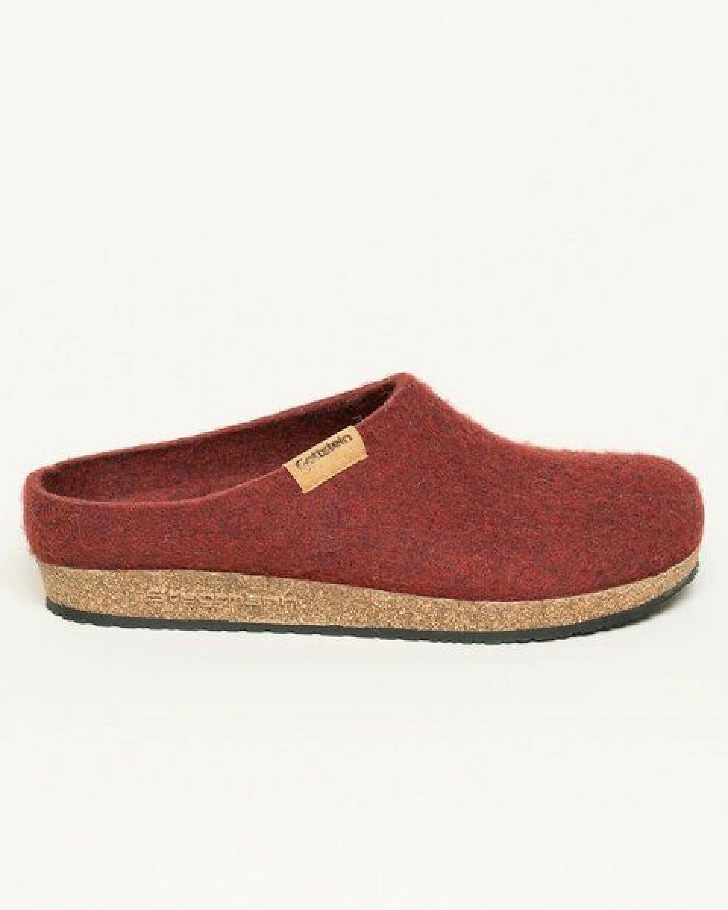 Stegmann Filzpantoffel 208 aus 100% hochwertiger Merino-Wolle - Hausschuhe für Damen & Herren - Pantoffeln mit Komfort-Kork-Sohle – Ansicht 4