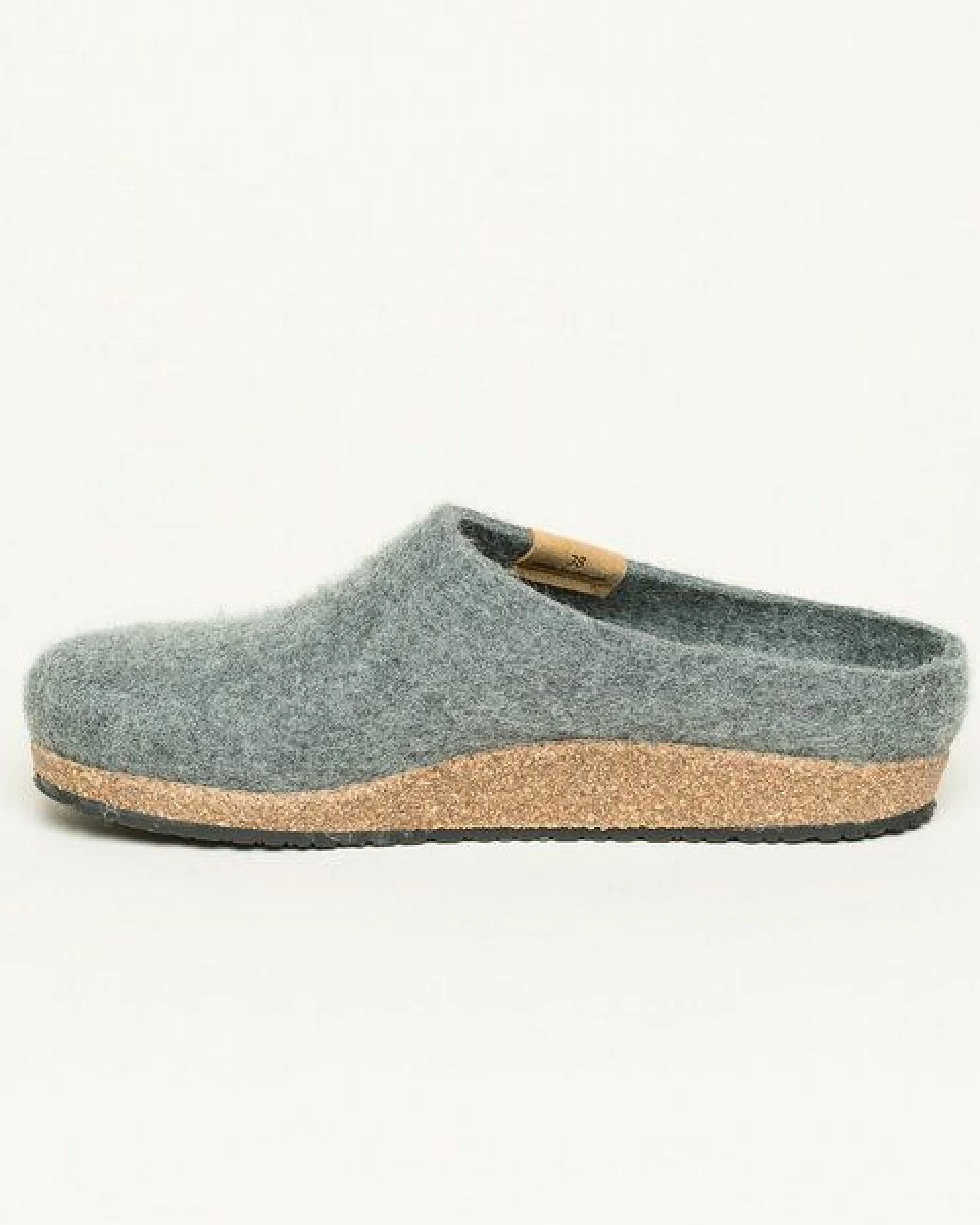 Stegmann Filzpantoffel 208 aus 100% hochwertiger Merino-Wolle - Hausschuhe für Damen & Herren - Pantoffeln mit Komfort-Kork-Sohle – Ansicht 4